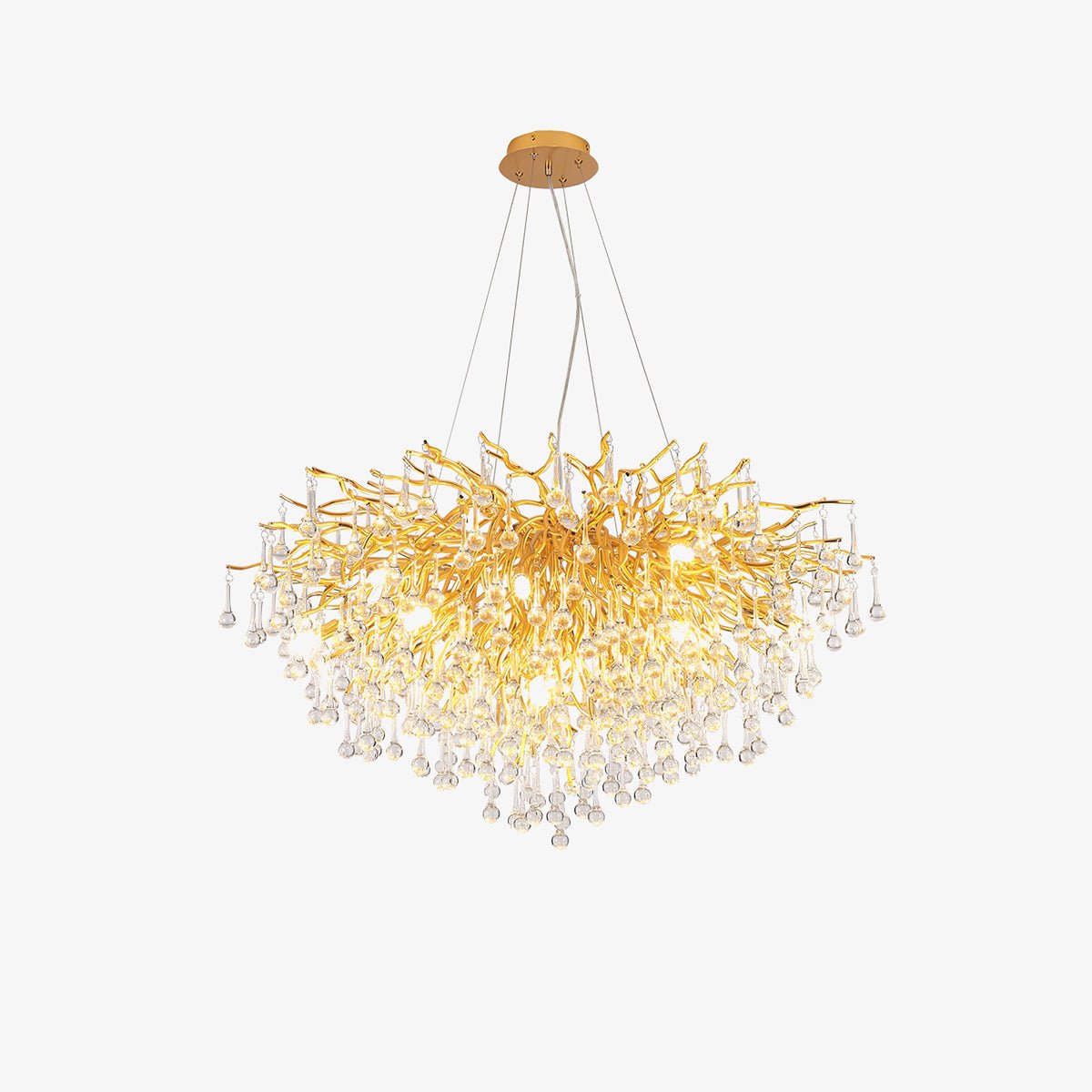 Teardrop Crystal Chandelier - Letslighting