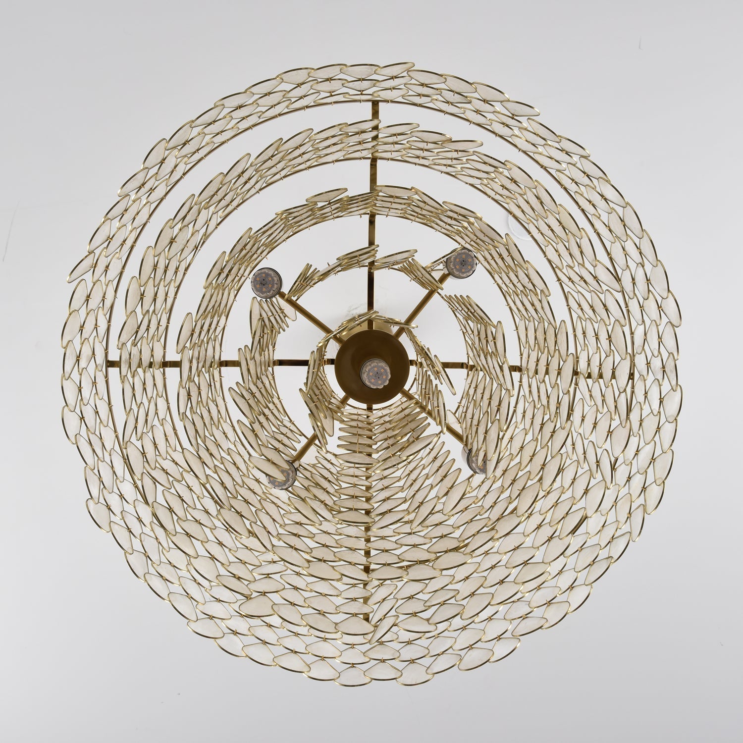 Teardrops Shell Chandelier - Letslighting