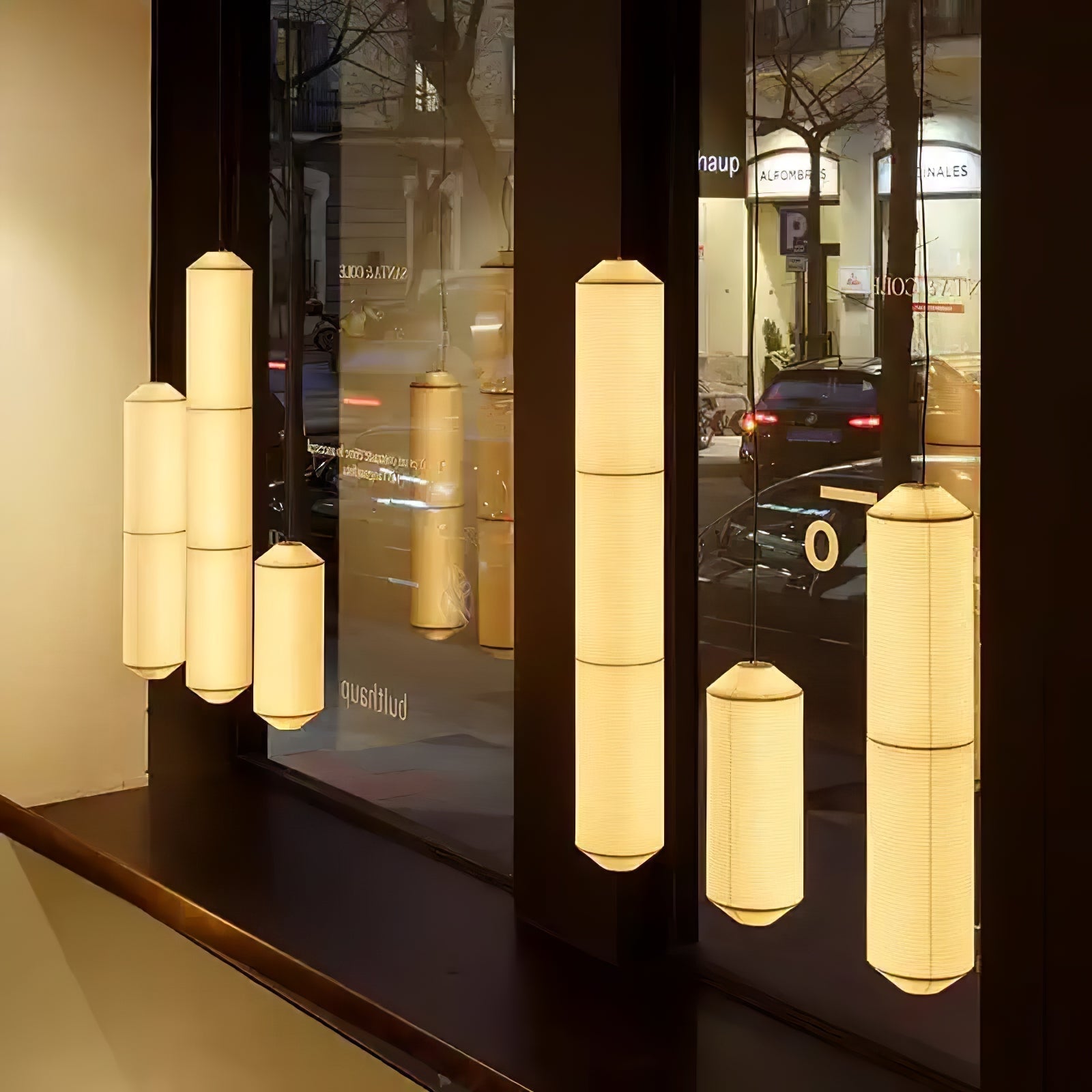 Citheis Modern Minimalist Natural Mulberry Silk Metal Pendant Lamp - Letslighting