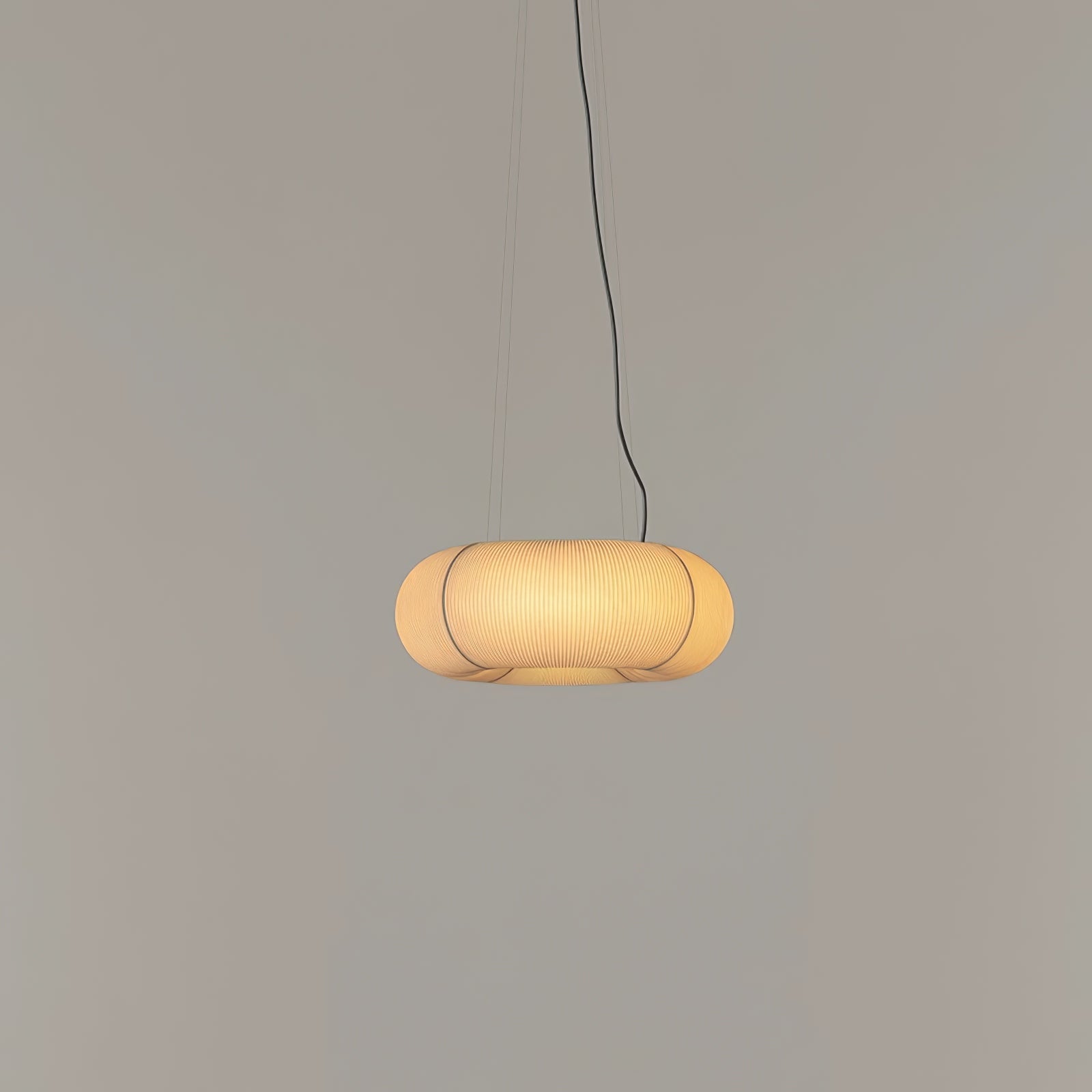 Citheis Modern Minimalist Natural Mulberry Silk Metal Pendant Lamp - Letslighting