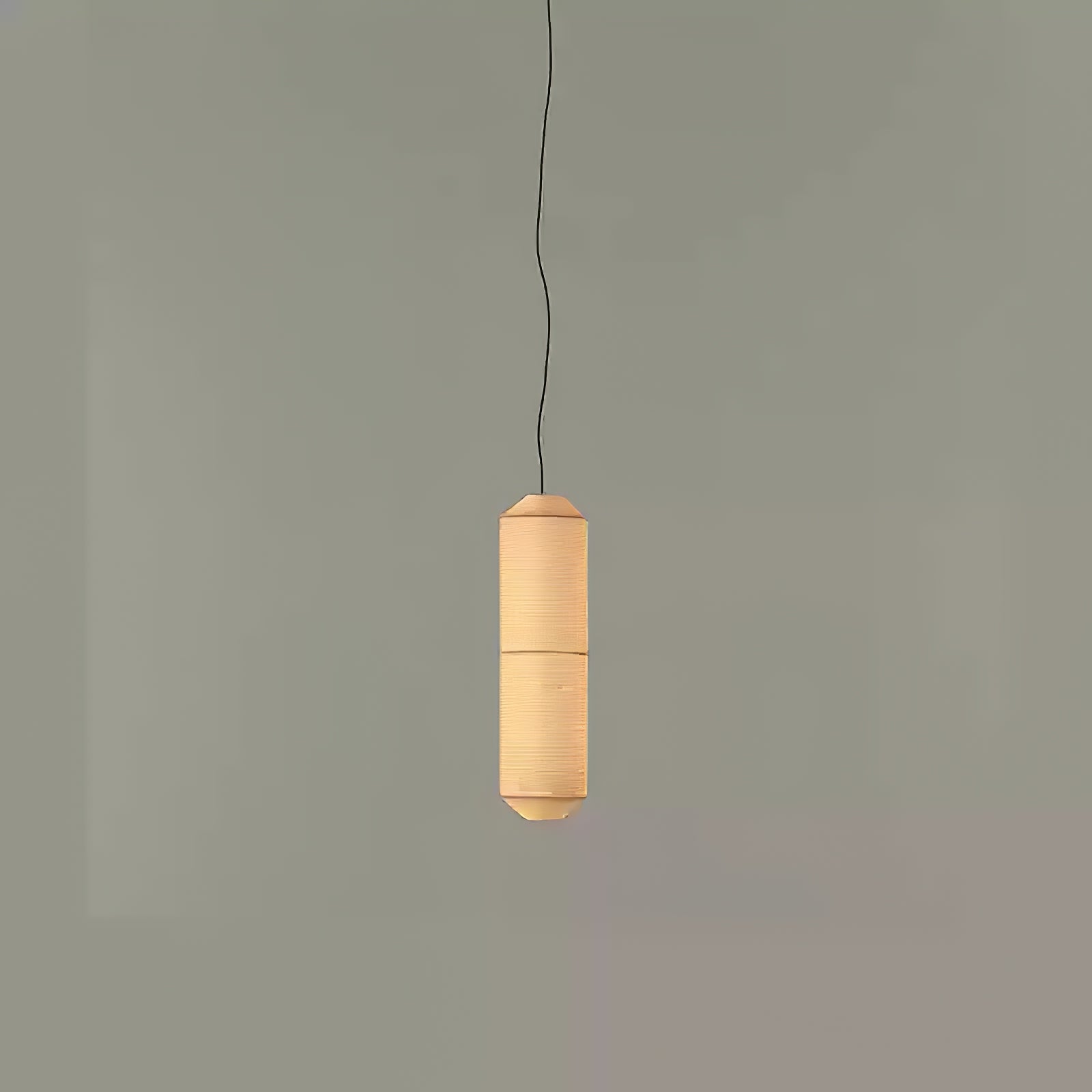 Citheis Modern Minimalist Natural Mulberry Silk Metal Pendant Lamp - Letslighting