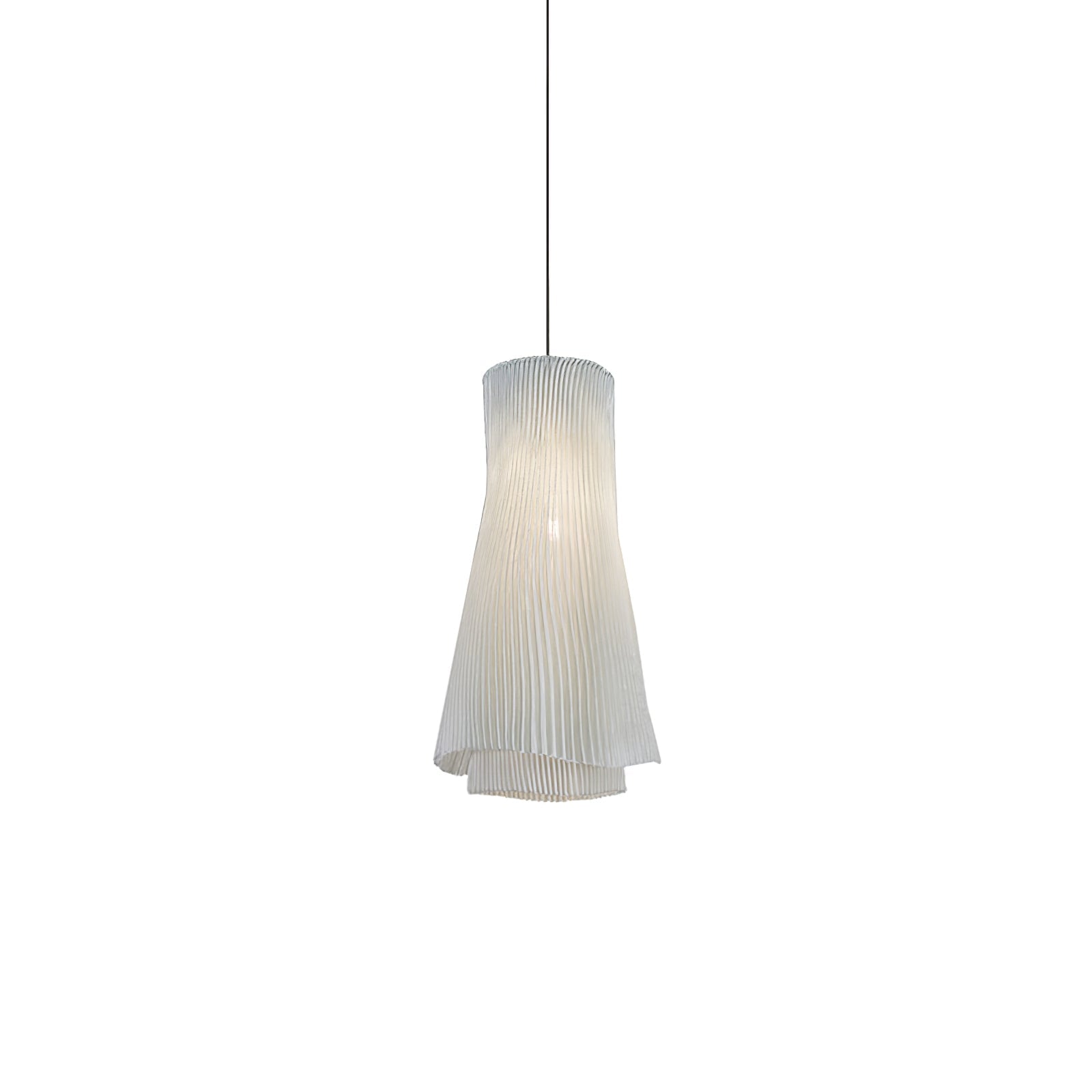 Stainless Steel Pleated Pendant Lamp - Letslighting
