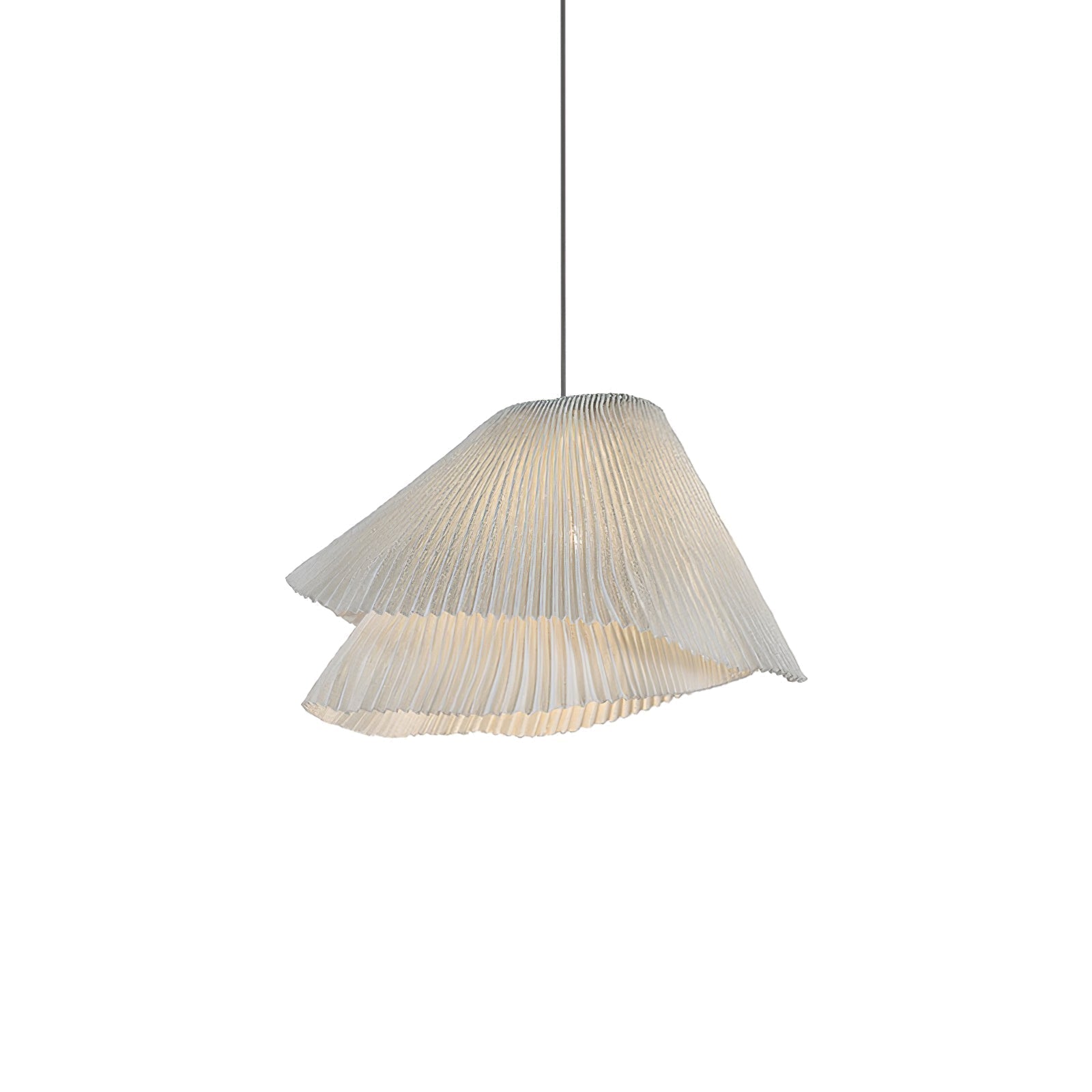 Stainless Steel Pleated Pendant Lamp - Letslighting