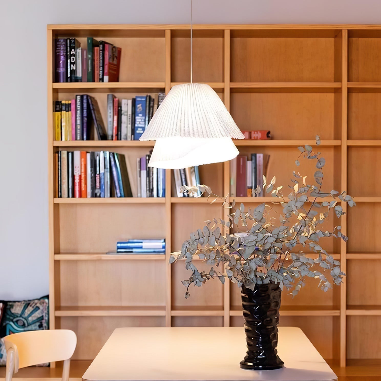 Stainless Steel Pleated Pendant Lamp - Letslighting