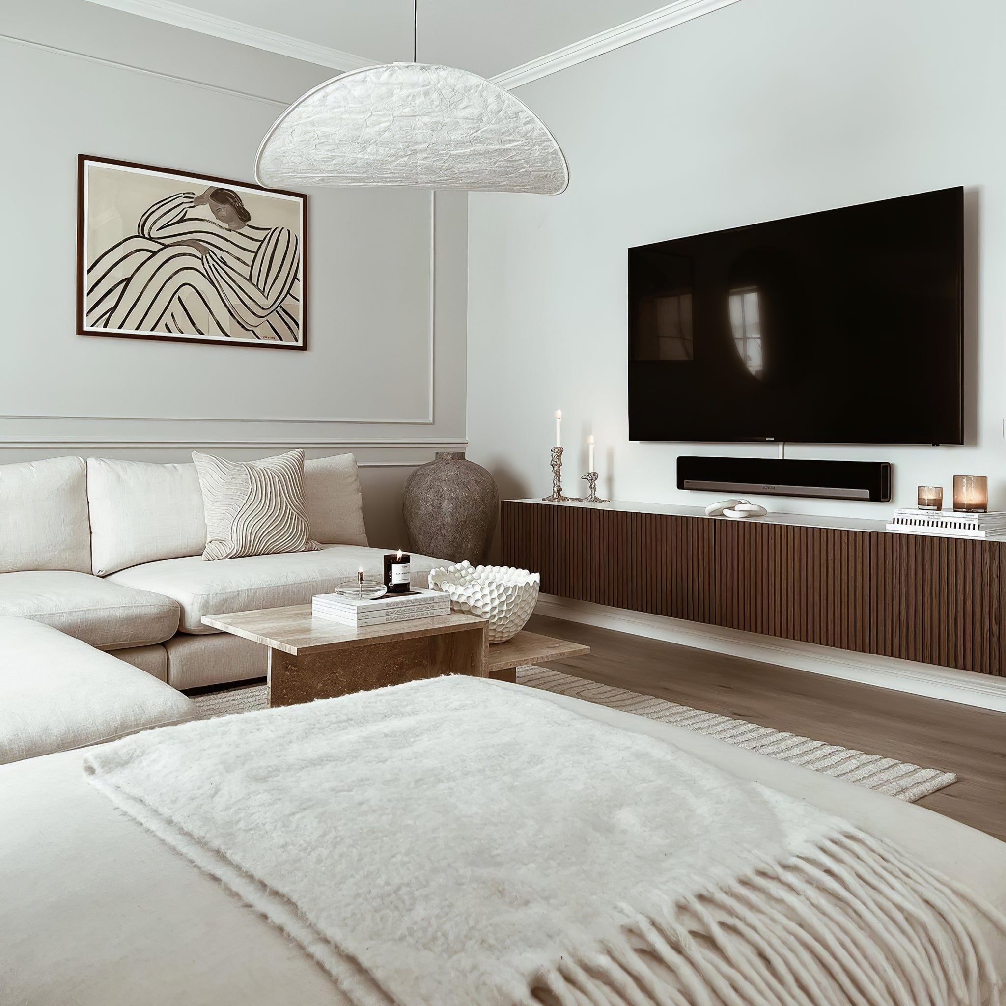 Tense Tyvek Pendant Lamp - Letslighting