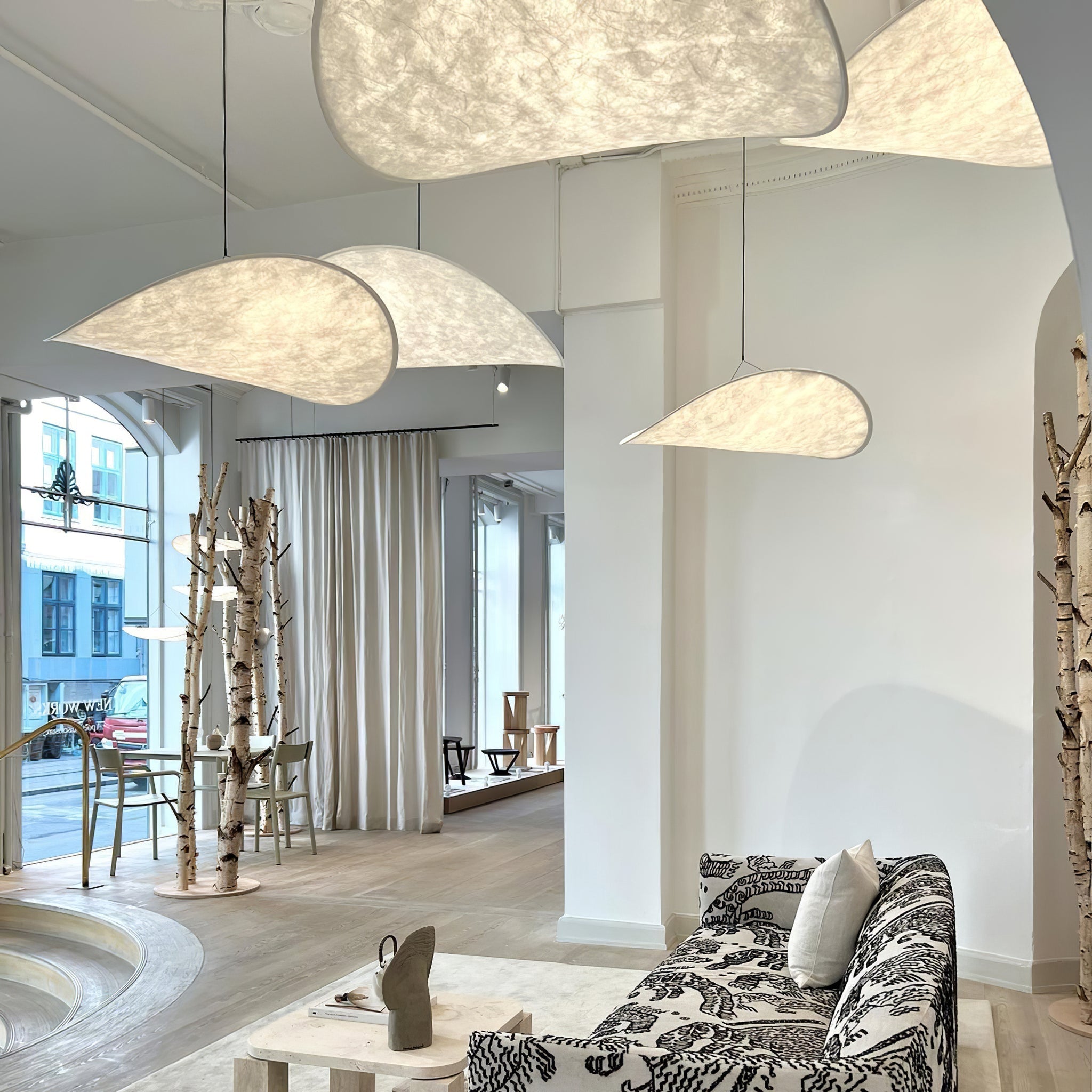 Tense Tyvek Pendant Lamp - Letslighting