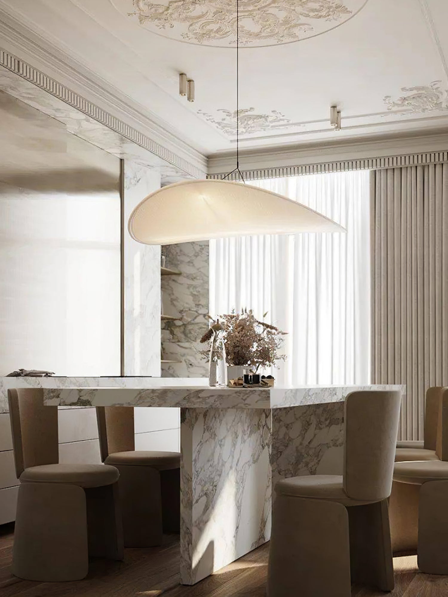 Tense Tyvek Pendant Lamp - Letslighting