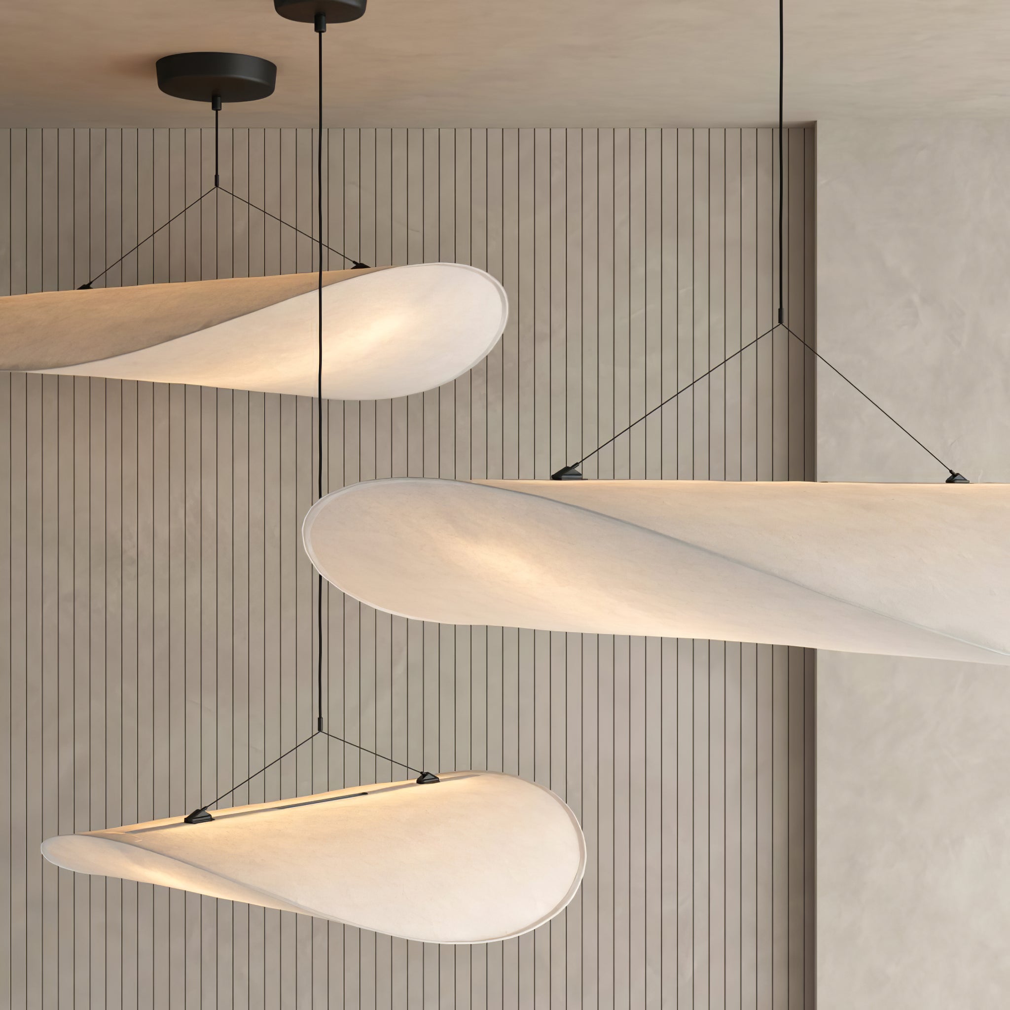Tense Tyvek Pendant Lamp - Letslighting