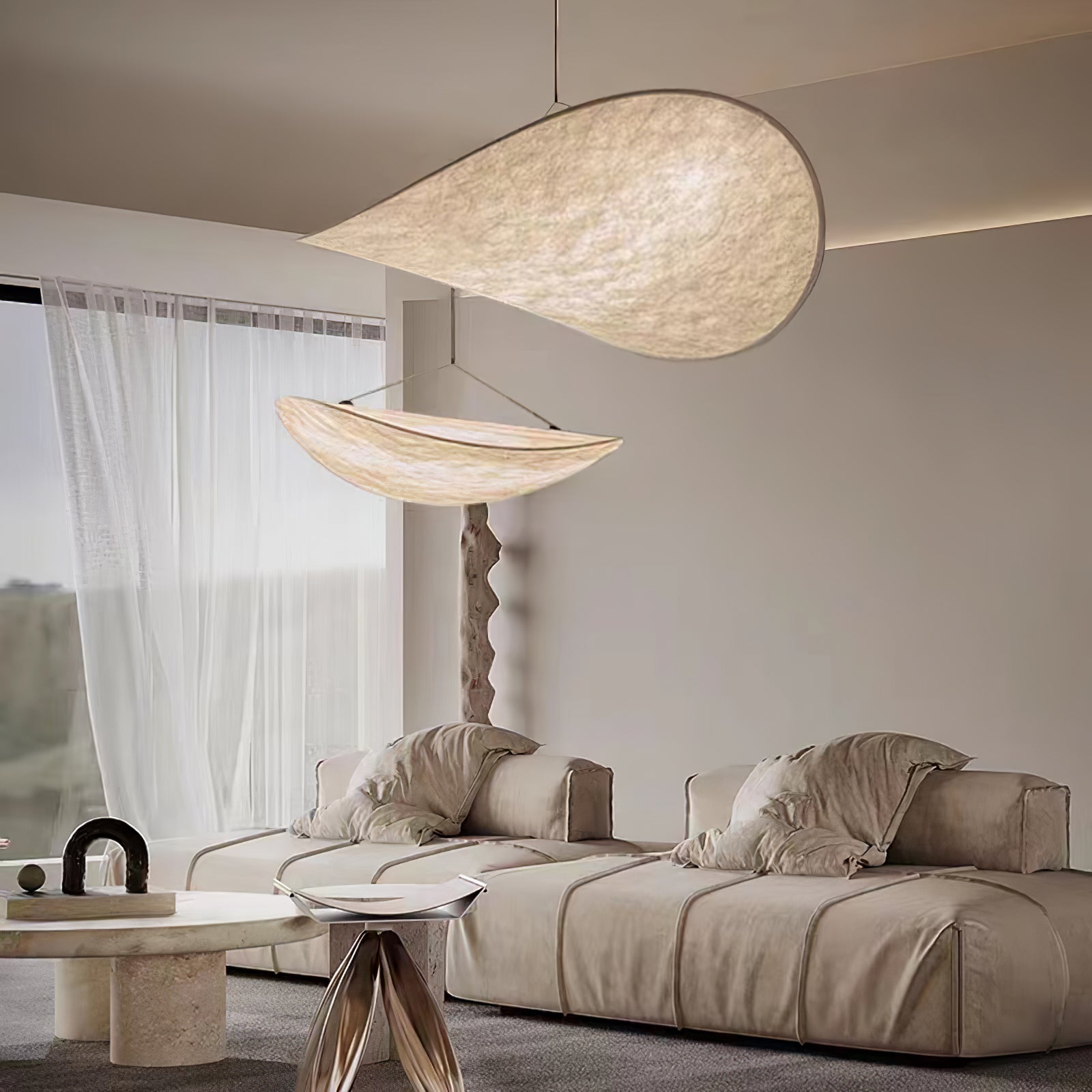 Tense Tyvek Pendant Lamp - Letslighting