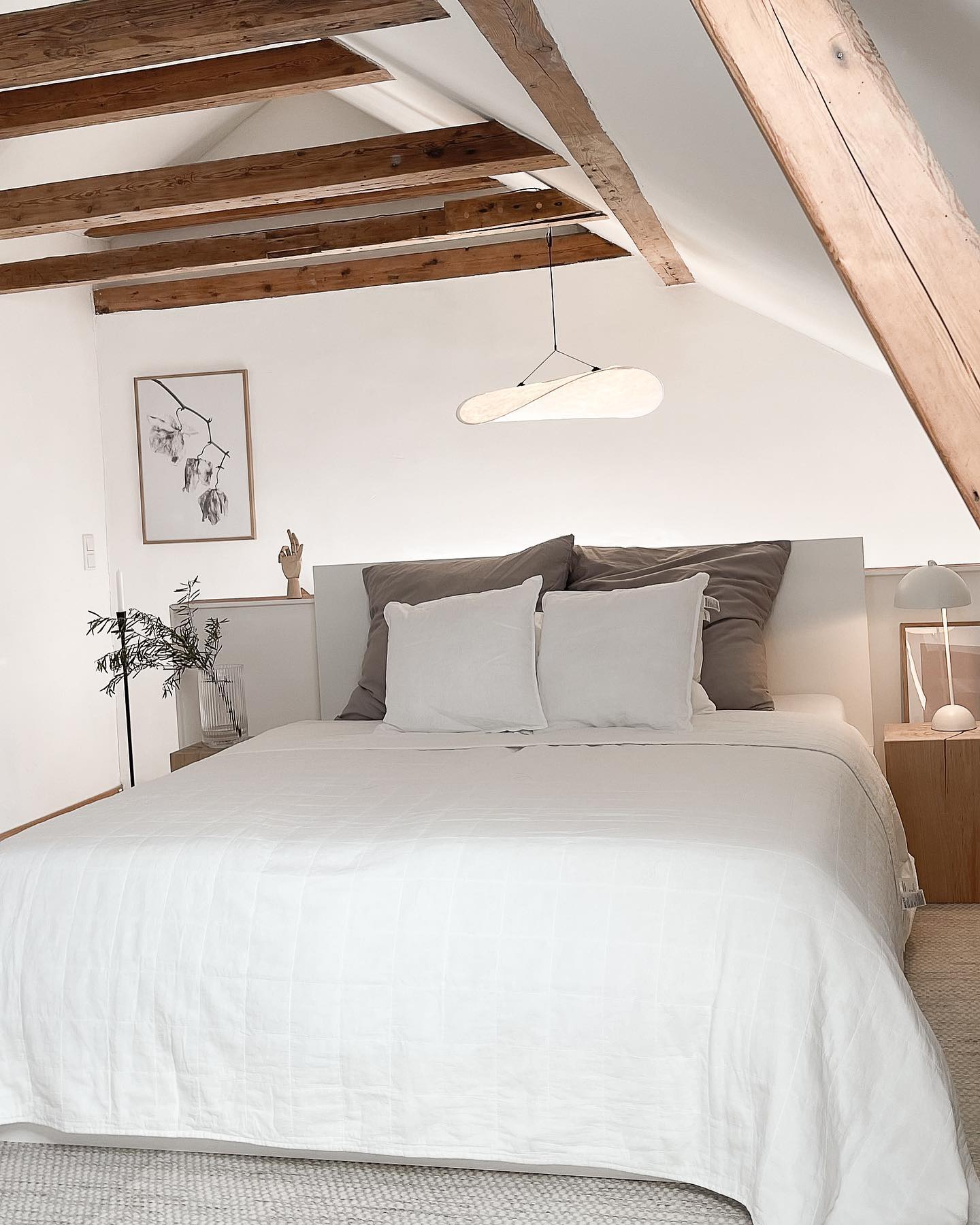 Elsolir Modern Minimalist Paper Pendant Lamp - Lamp Copper