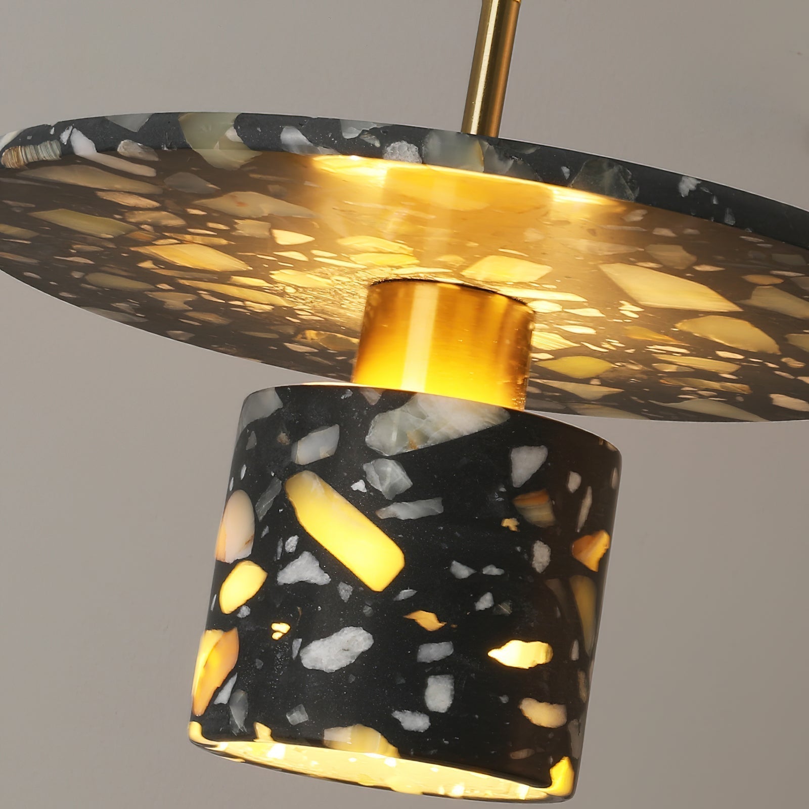 Sysoleth Modern Minimalist Metal Pendant Lamp - Lamp Copper