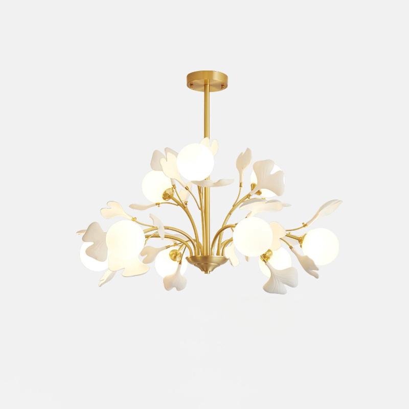 Thalassa Gingko Chandelier - Letslighting
