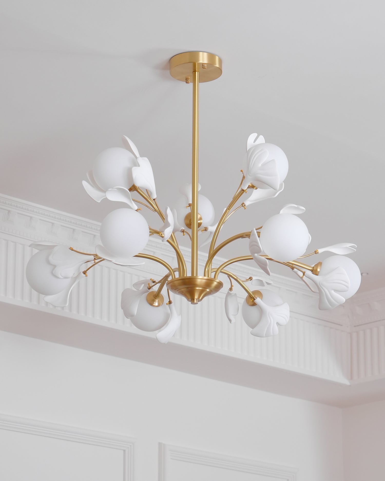 Thalassa Gingko Chandelier - Letslighting