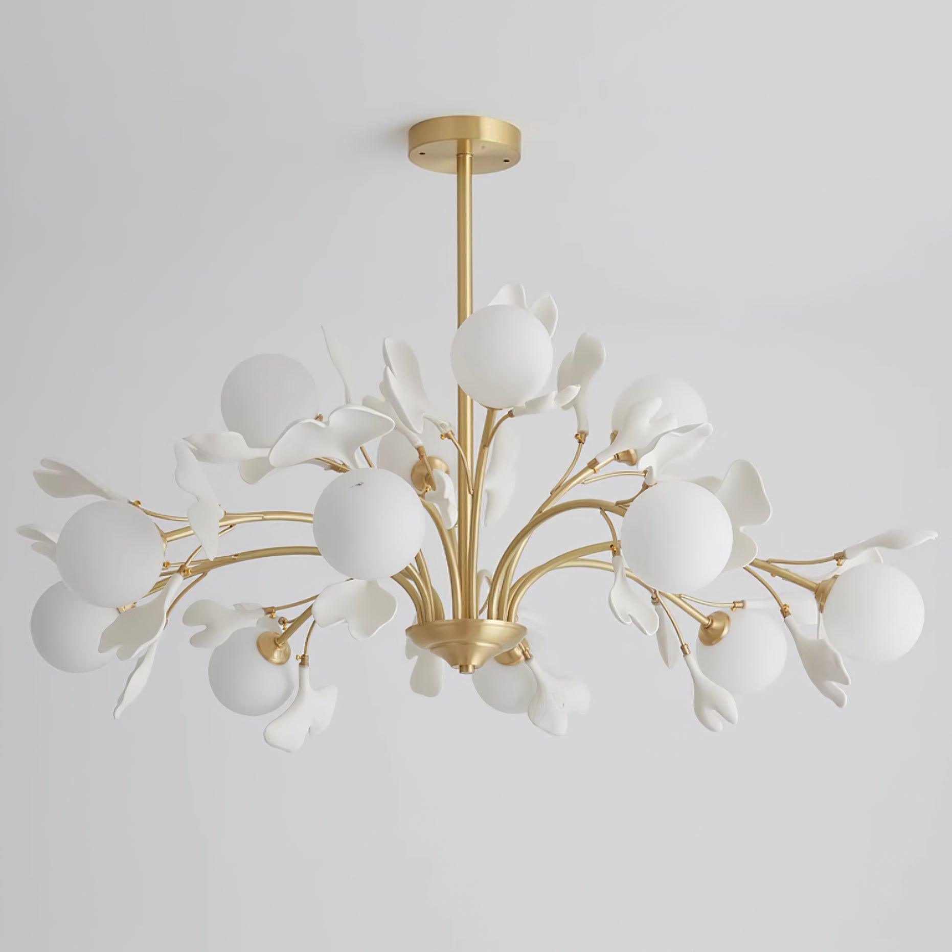 Thalassa Gingko Chandelier - Letslighting
