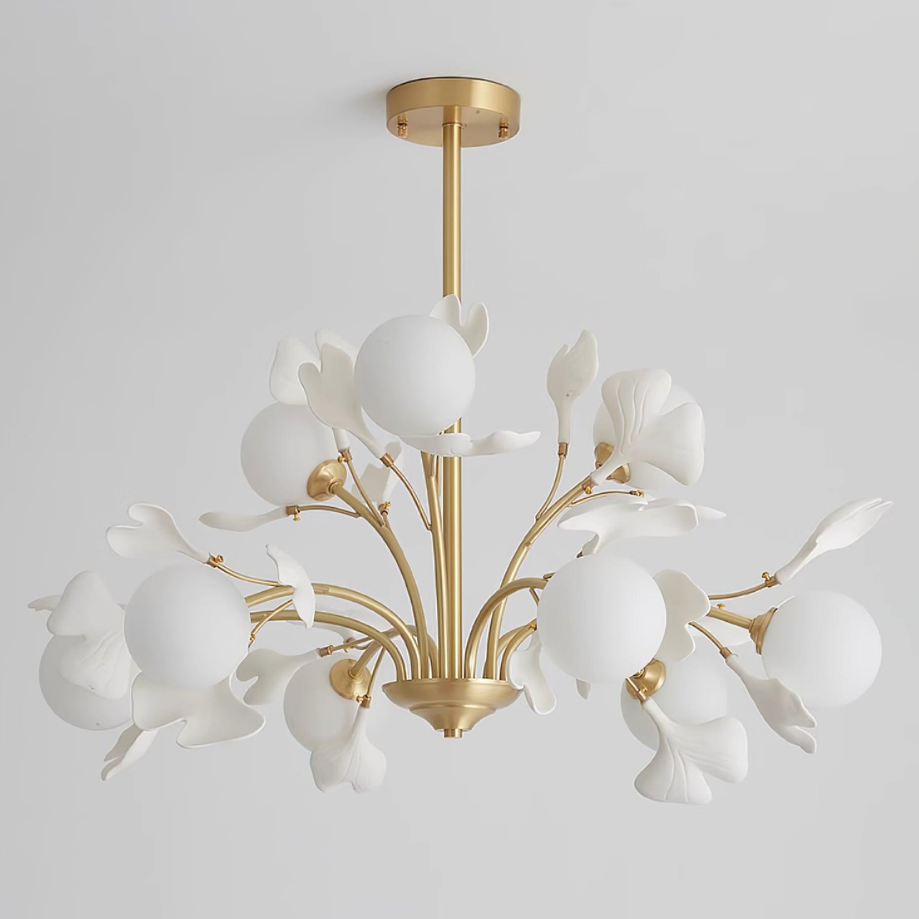 Thalassa Gingko Chandelier - Letslighting