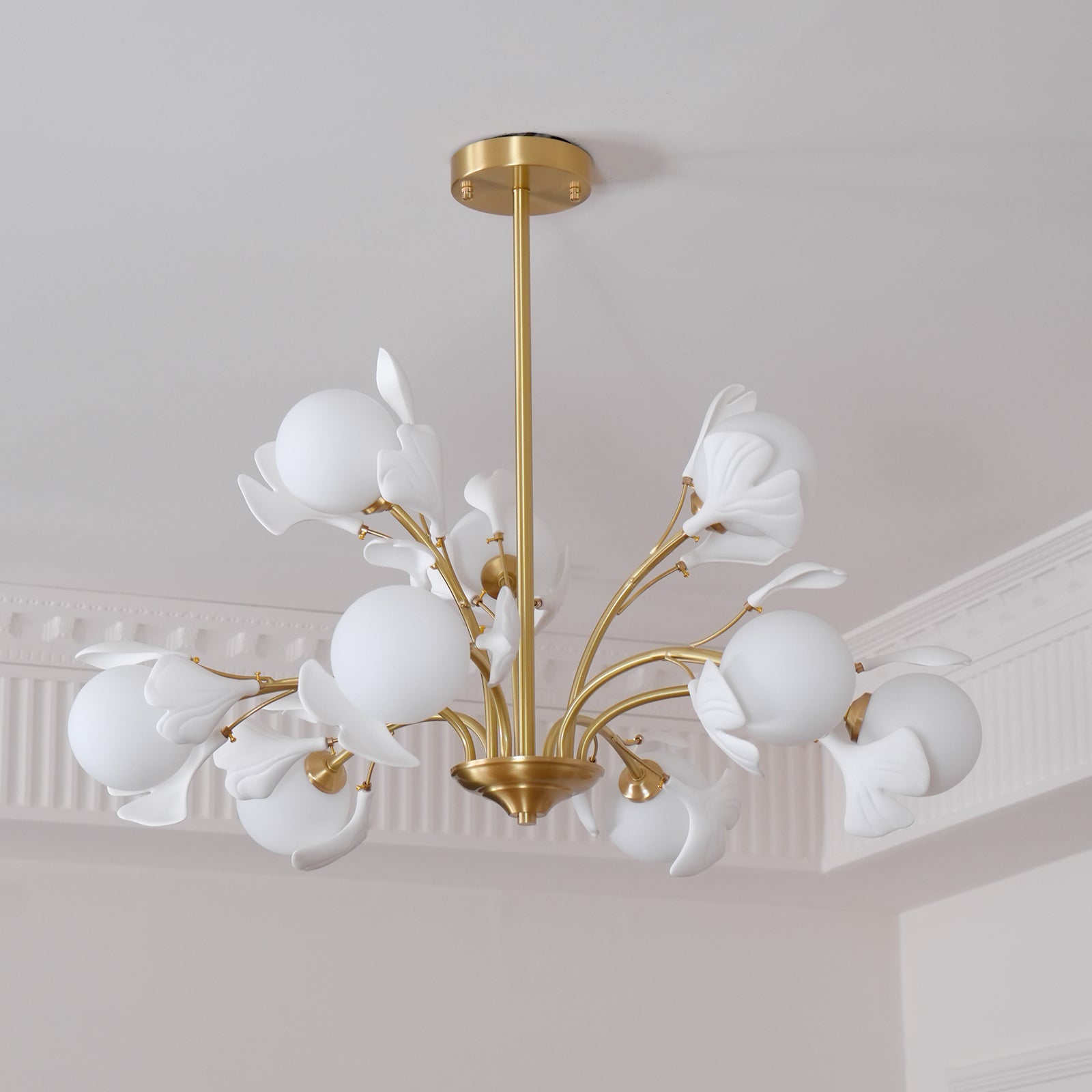 Thalassa Gingko Chandelier - Letslighting
