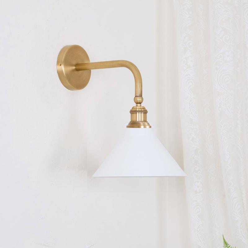 Zomareth Modern Minimalist Ceramics Wall Lamp - Lamp Copper