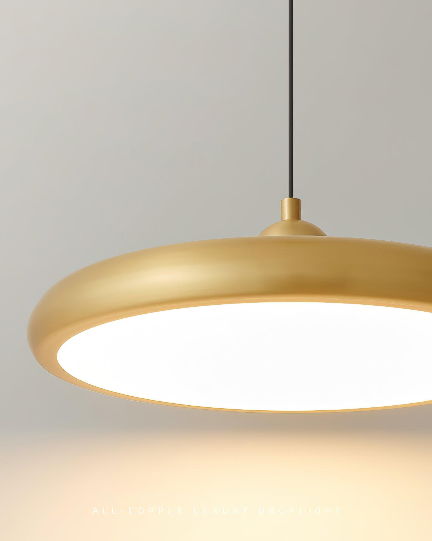 Thin Disc Pendant Lamp - Letslighting