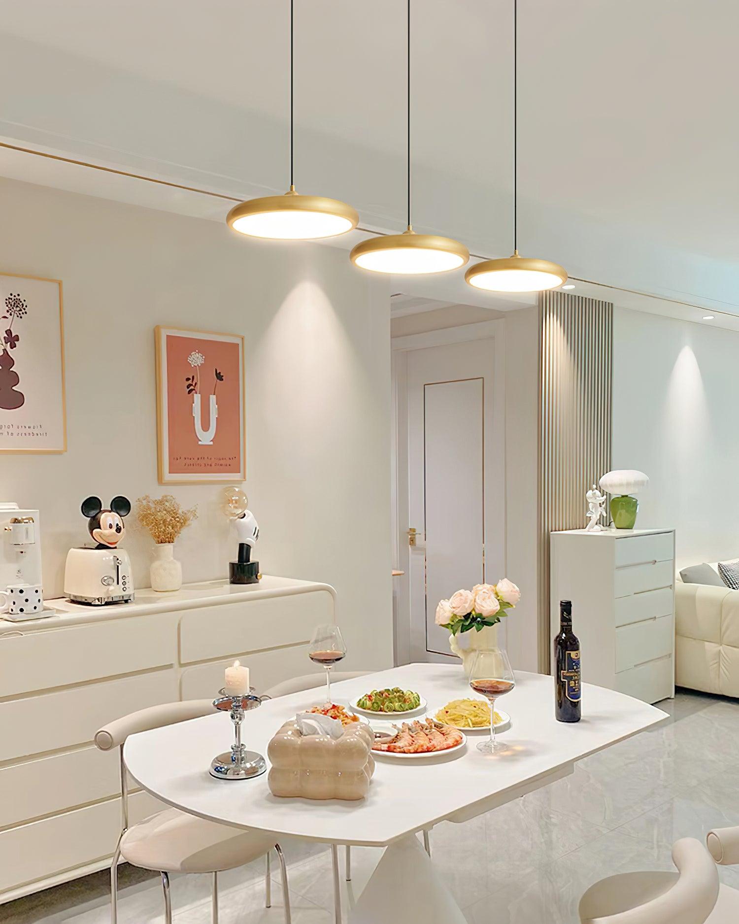 Thin Disc Pendant Lamp - Letslighting