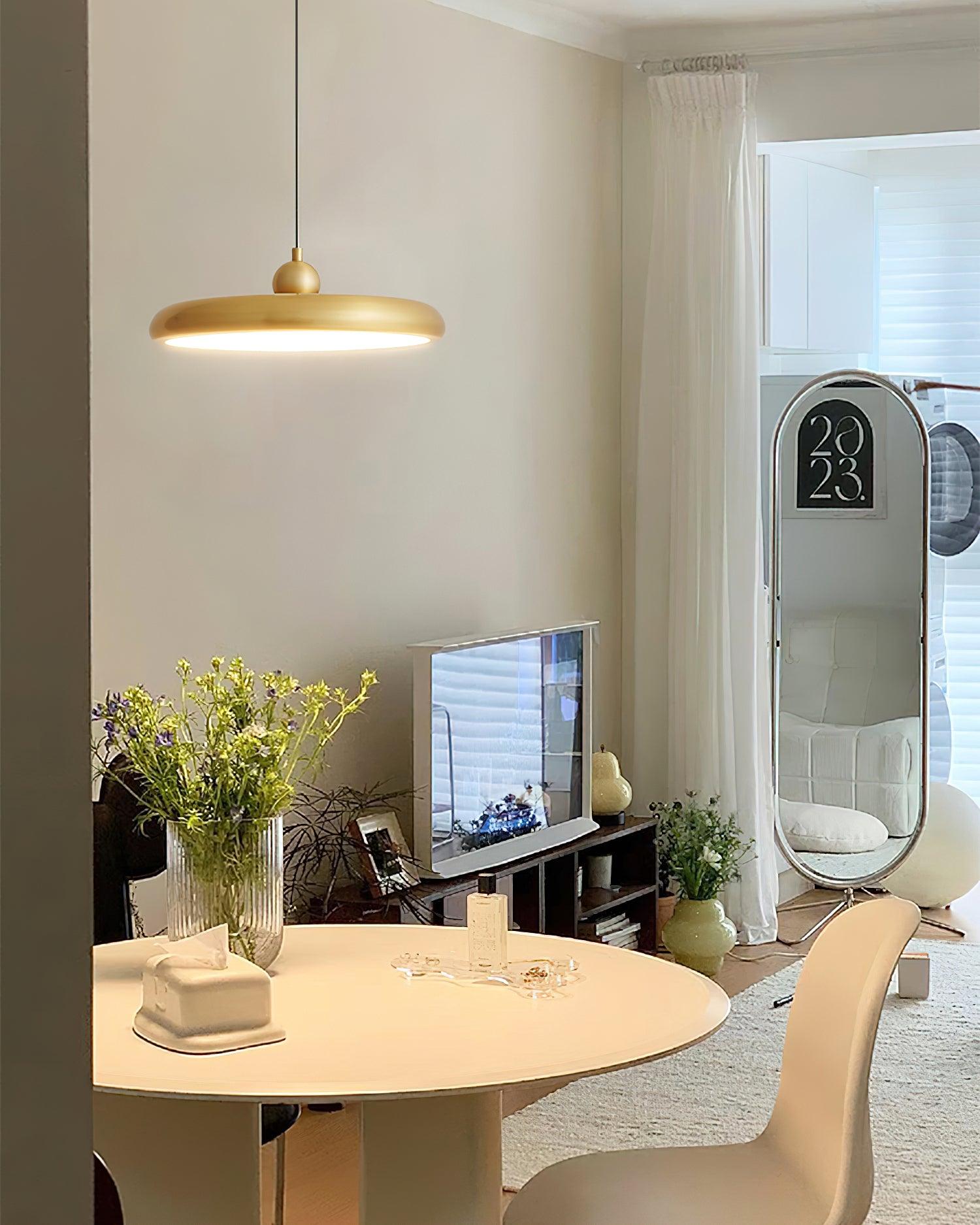 Thin Disc Pendant Lamp - Letslighting