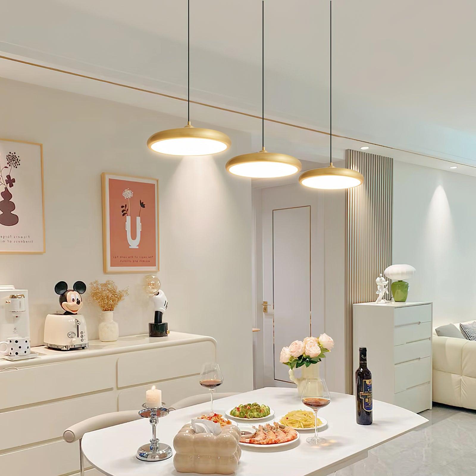 Thin Disc Pendant Lamp - Letslighting