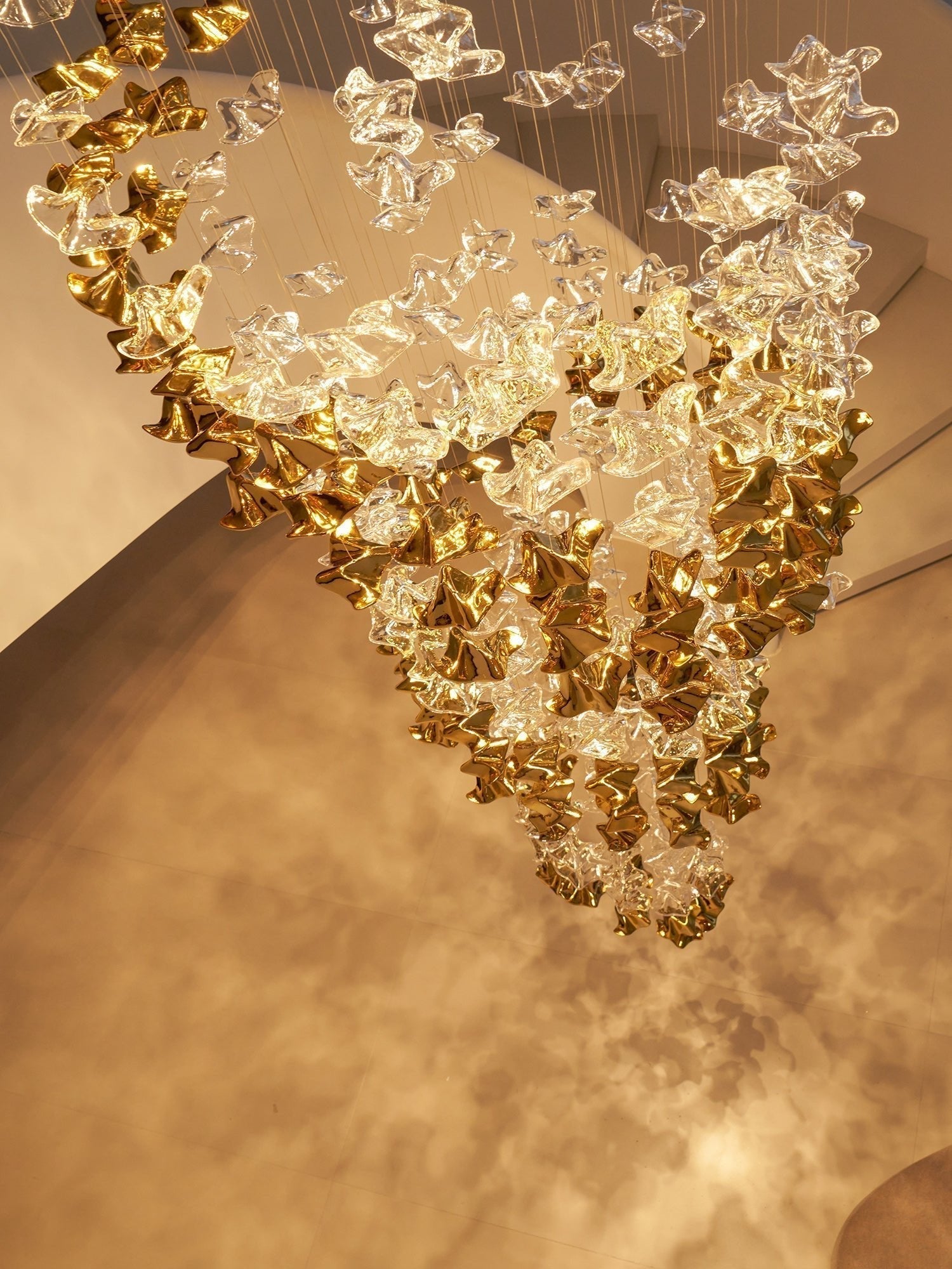 Vecarisra Luxury Tidal Art Glass Pendants Lamp - Letslighting
