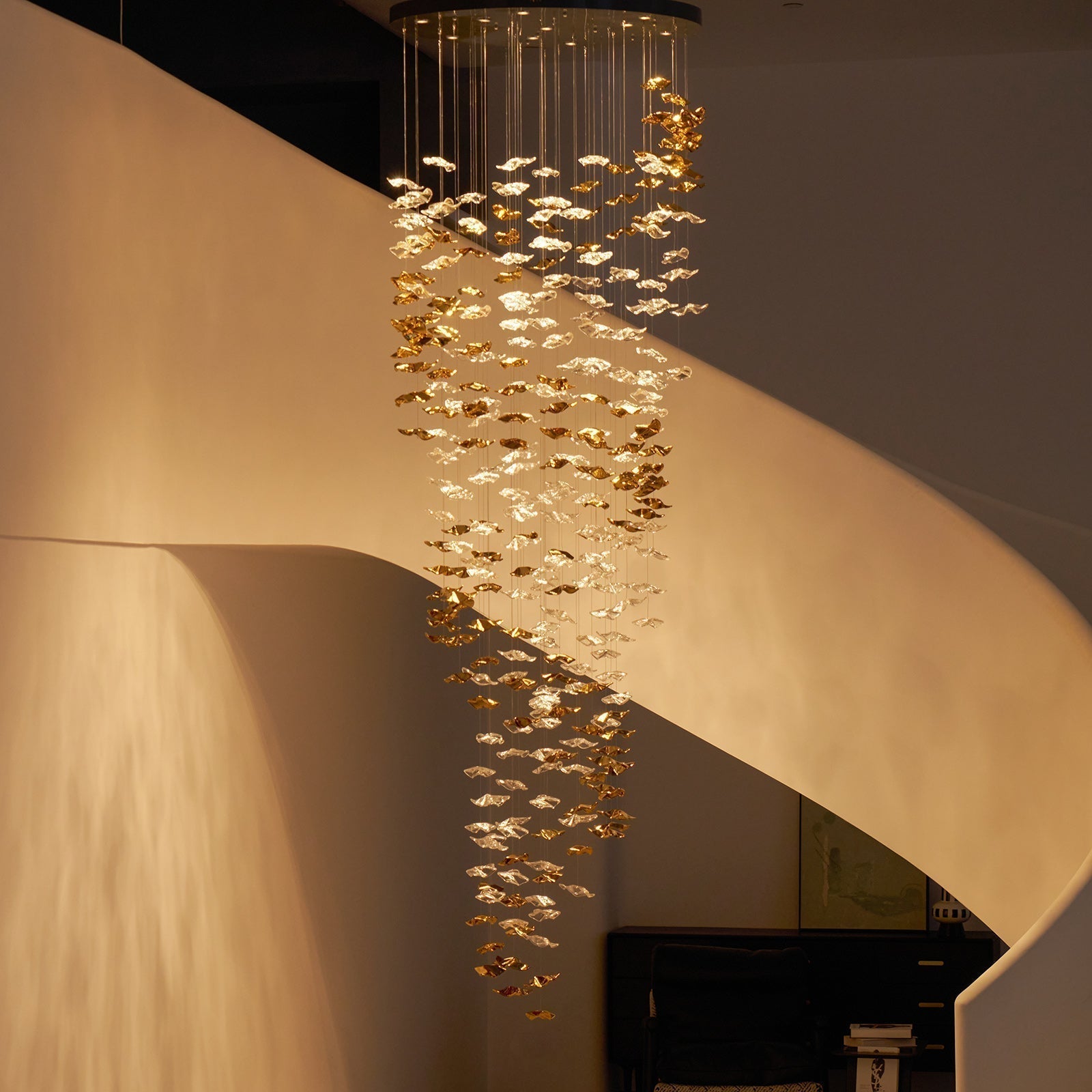 Vecarisra Luxury Tidal Art Glass Pendants Lamp - Letslighting