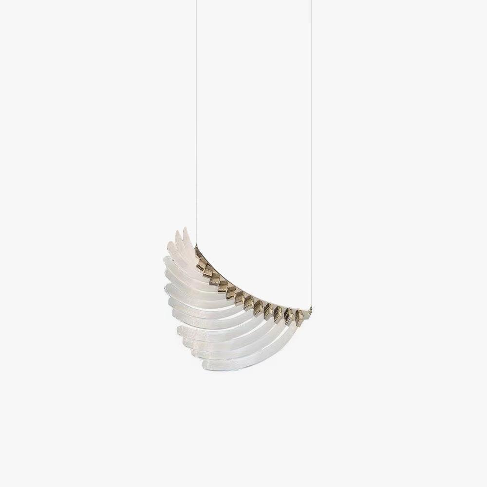 Tiered Postmodern Luxury Palmette Metal Chandelier - Letslighting