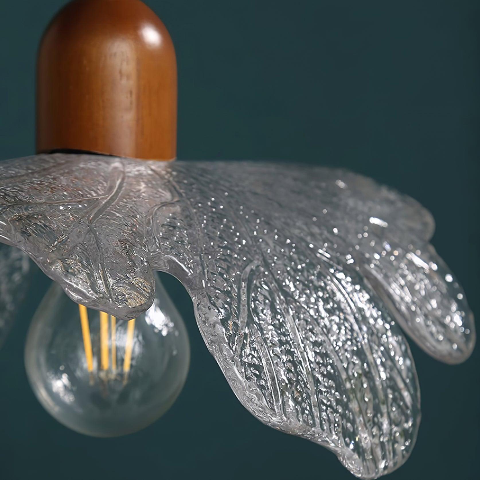Pendant Lamp Tiffany-Style Glass Floral Shade Art - Letslighting