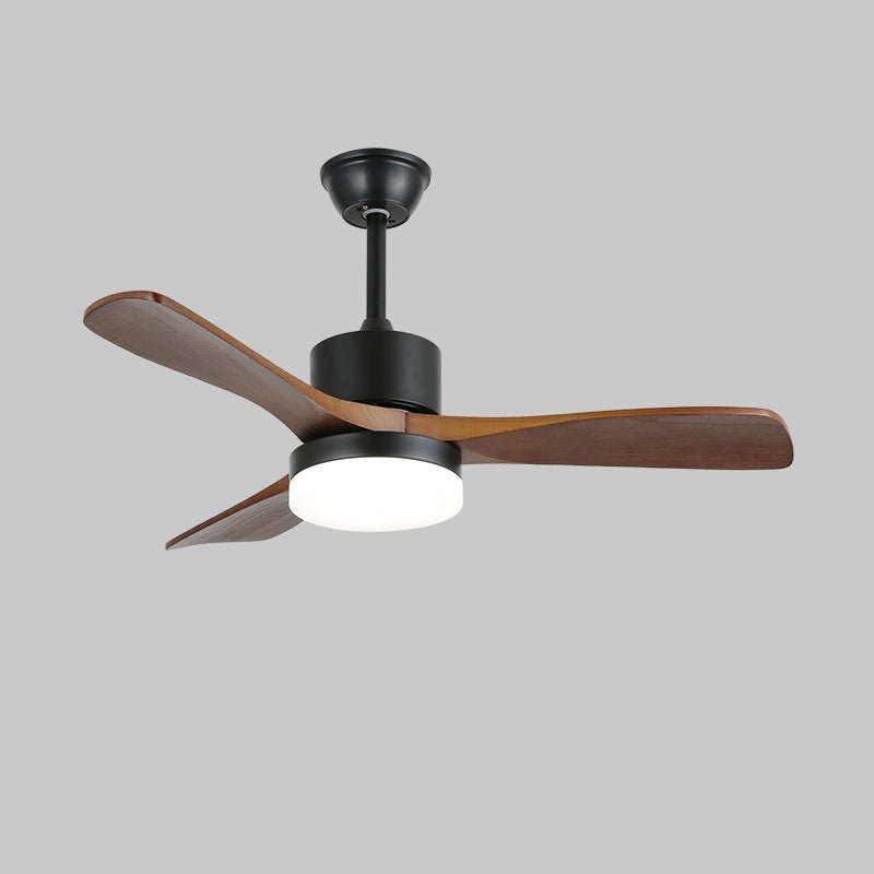Ventilador de Techo Darian Minimalista de Madera con Luz
