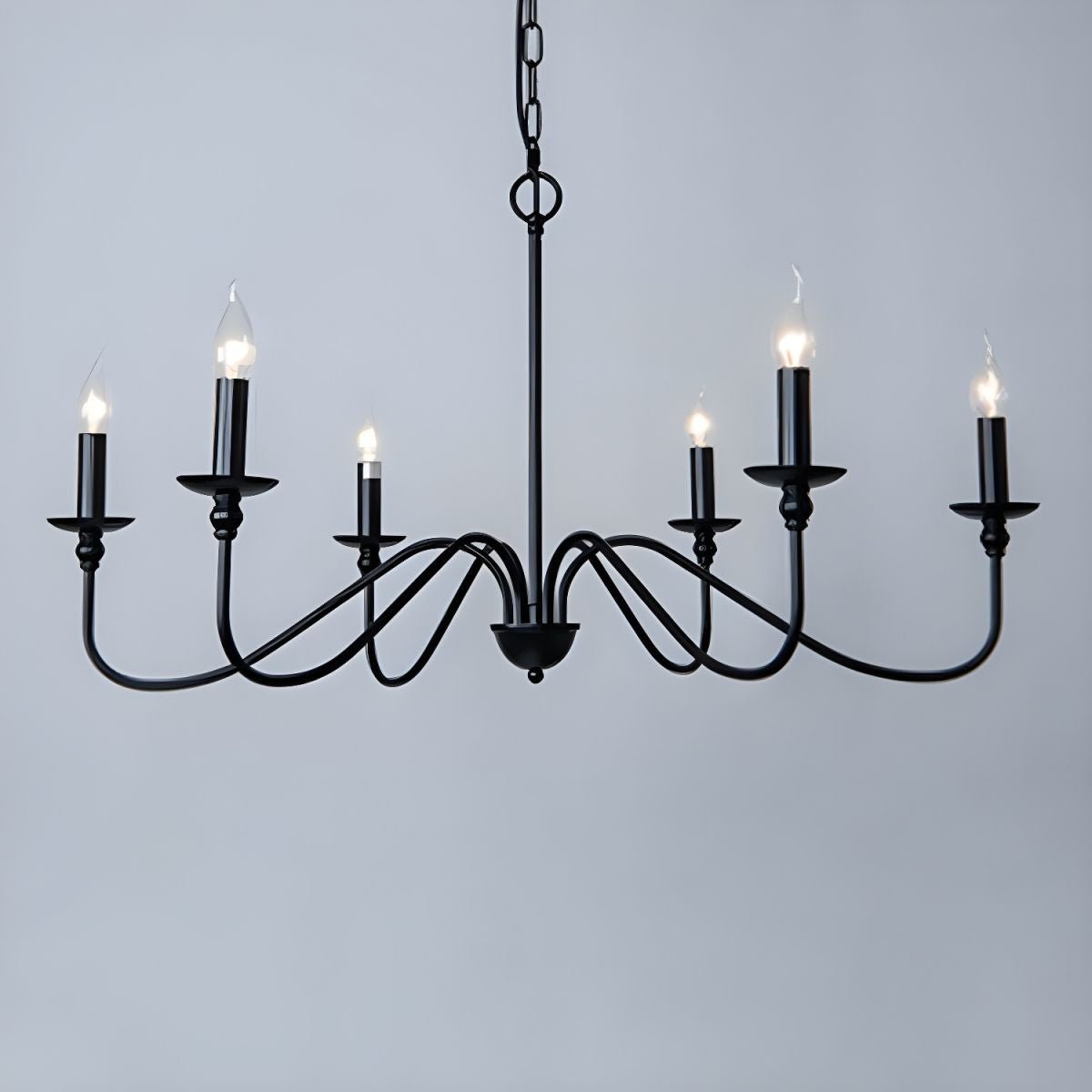 Timeless Gold Candle Chandelier - Letslighting