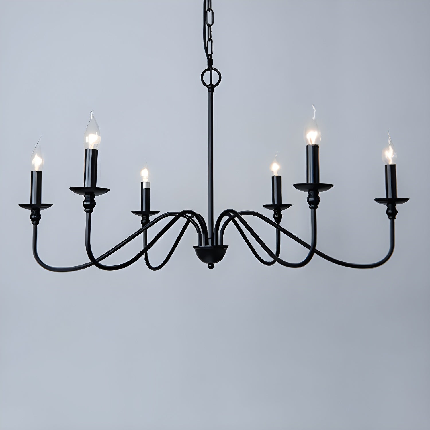 Timeless Gold Candle Chandelier - Letslighting
