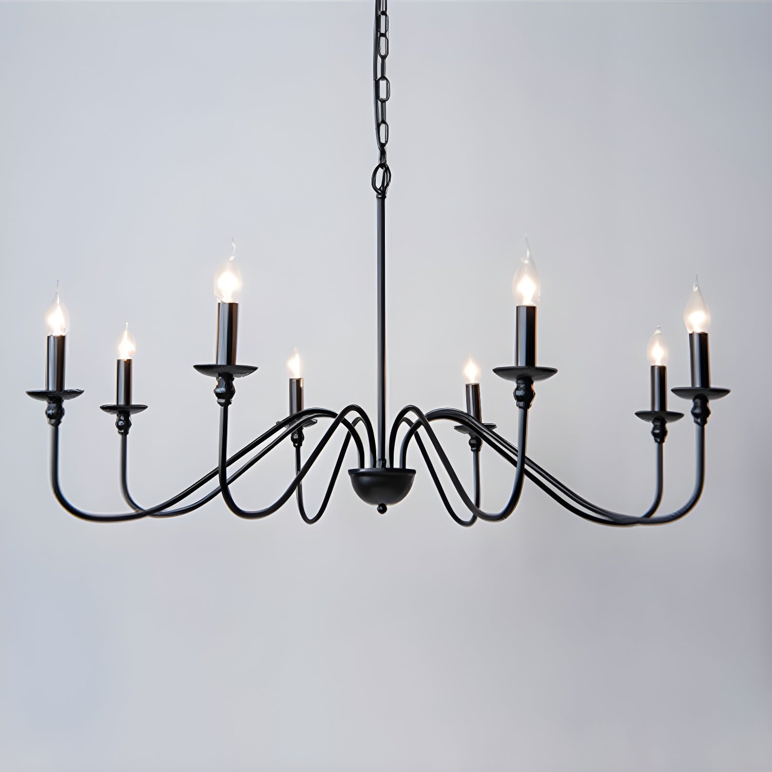 Timeless Gold Candle Chandelier - Letslighting