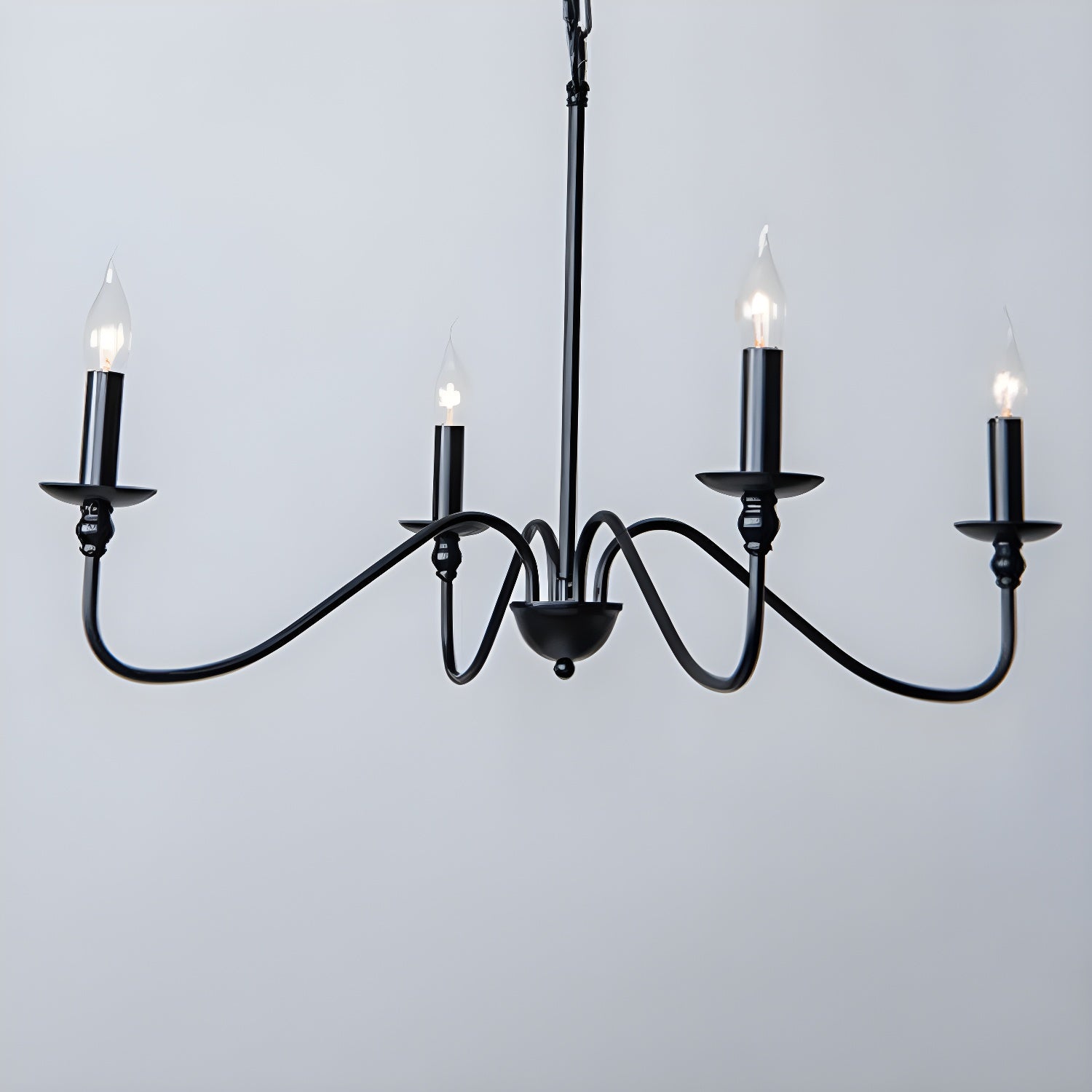 Timeless Gold Candle Chandelier - Letslighting