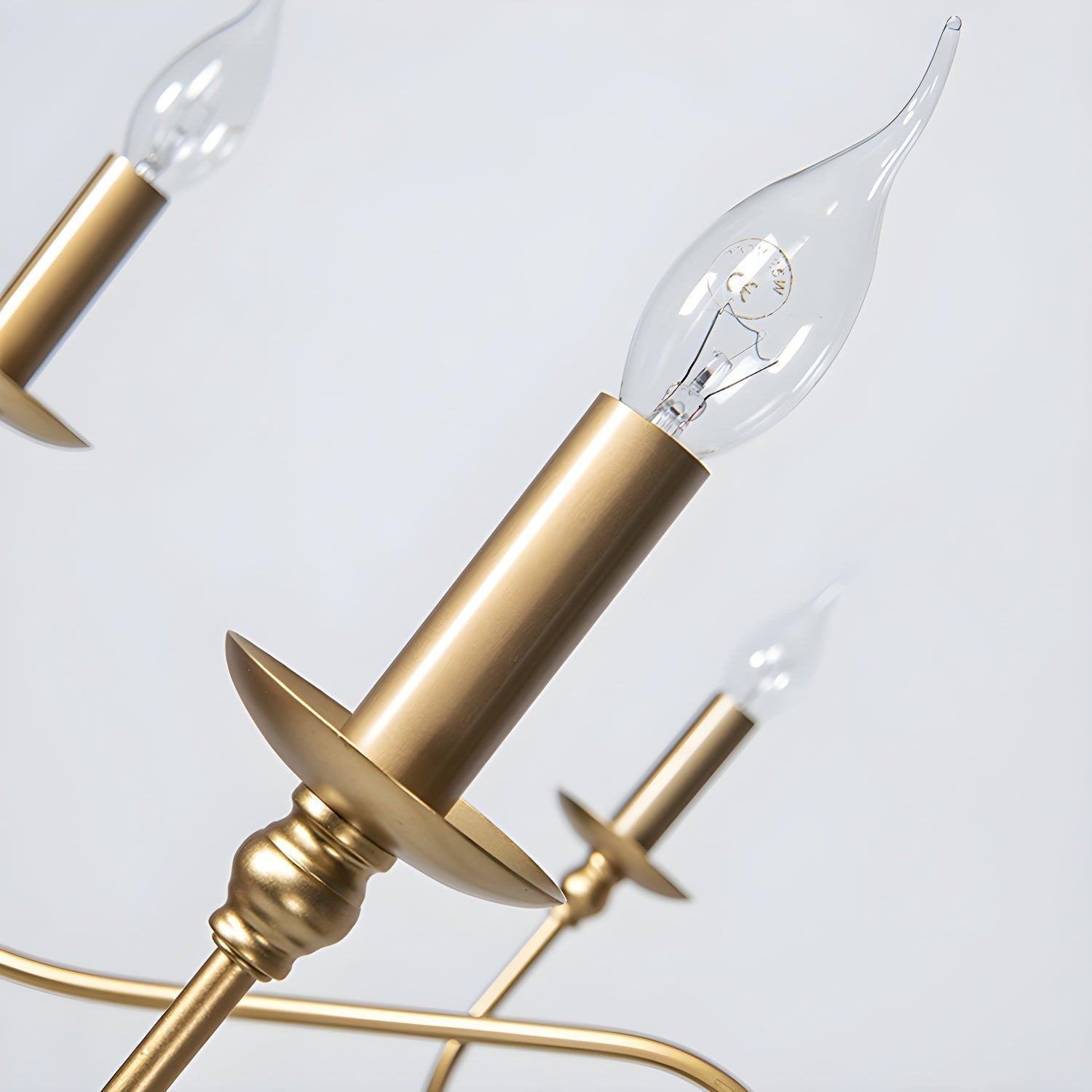 Timeless Gold Candle Chandelier - Letslighting