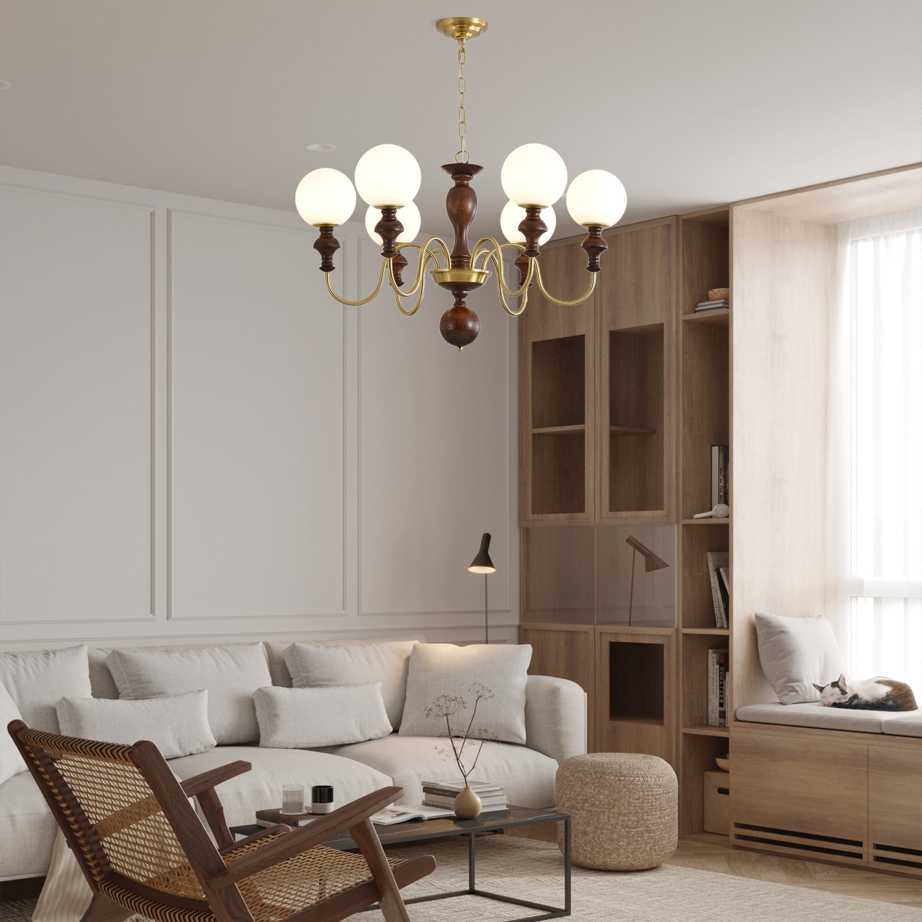 Timeless Globe Chandelier - Letslighting