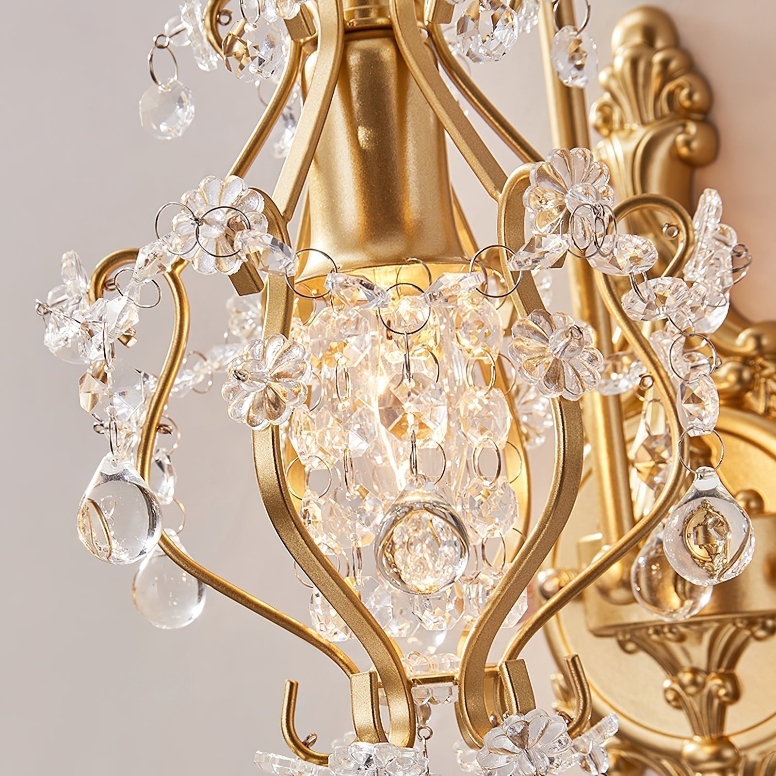 Timon Crystal Wall Lamp - Letslighting