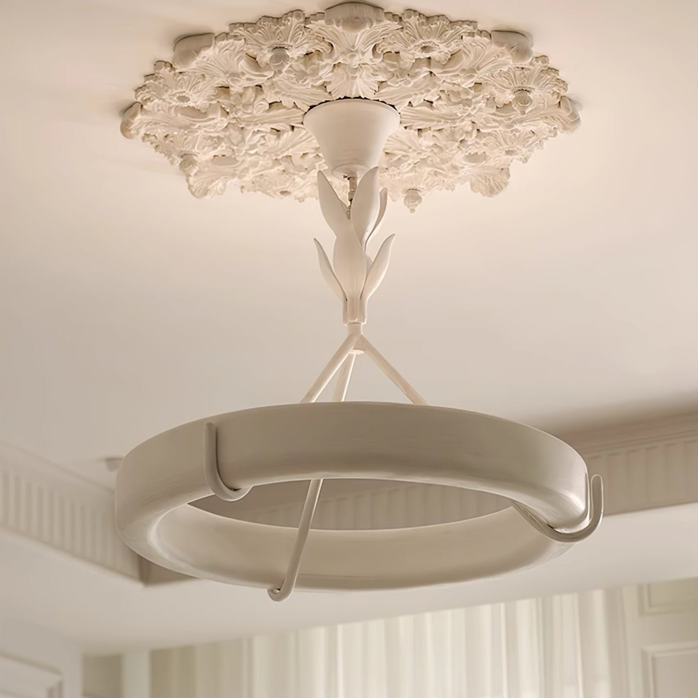 Tinsley Plaster Chandelier - Letslighting