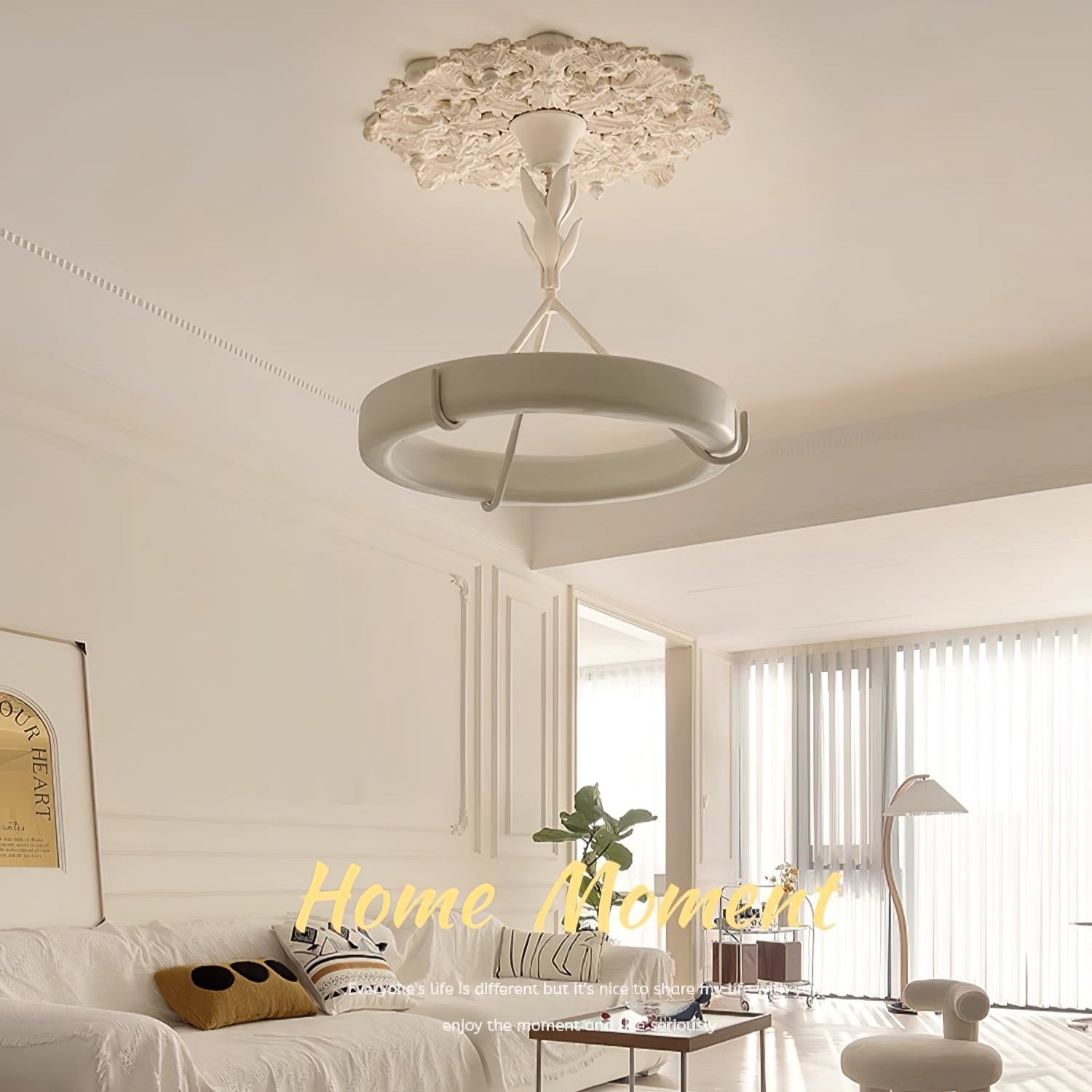 Tinsley Plaster Chandelier - Letslighting