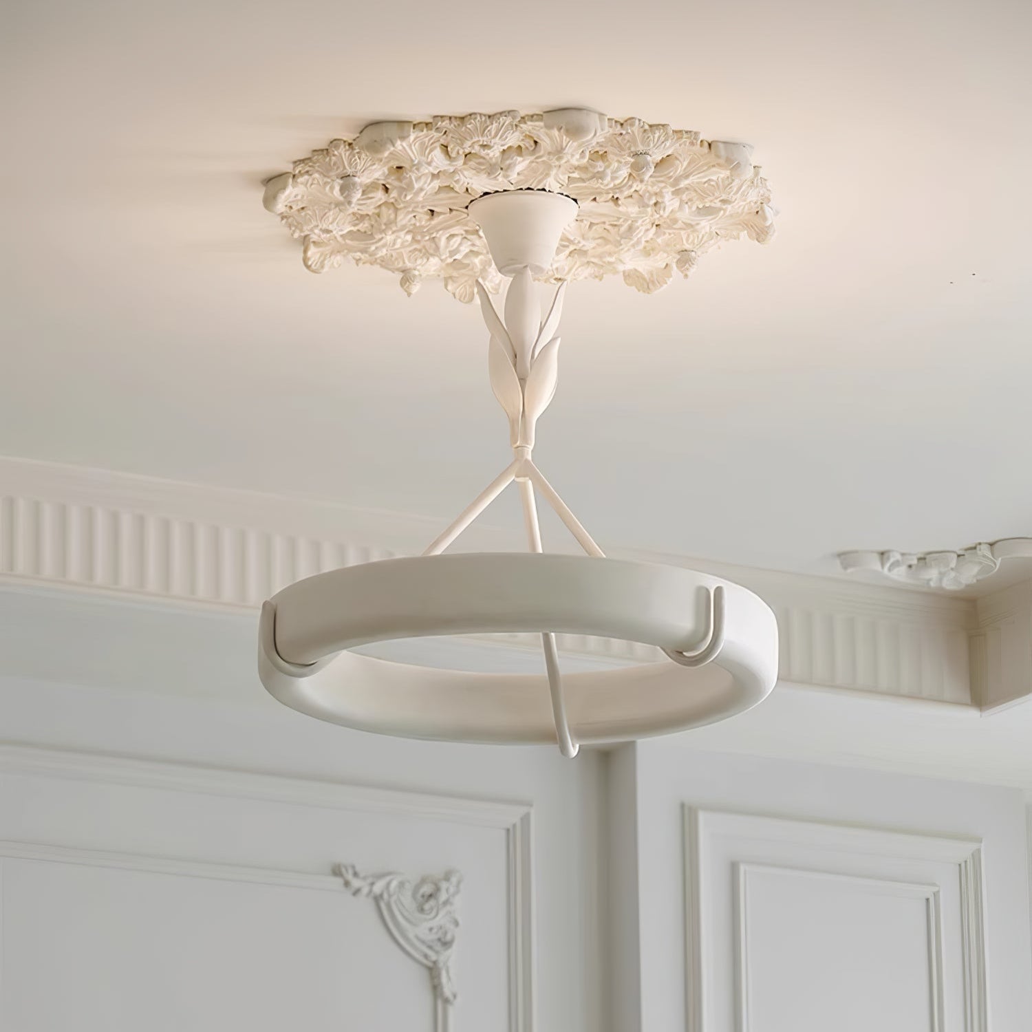 Tinsley Plaster Chandelier - Letslighting