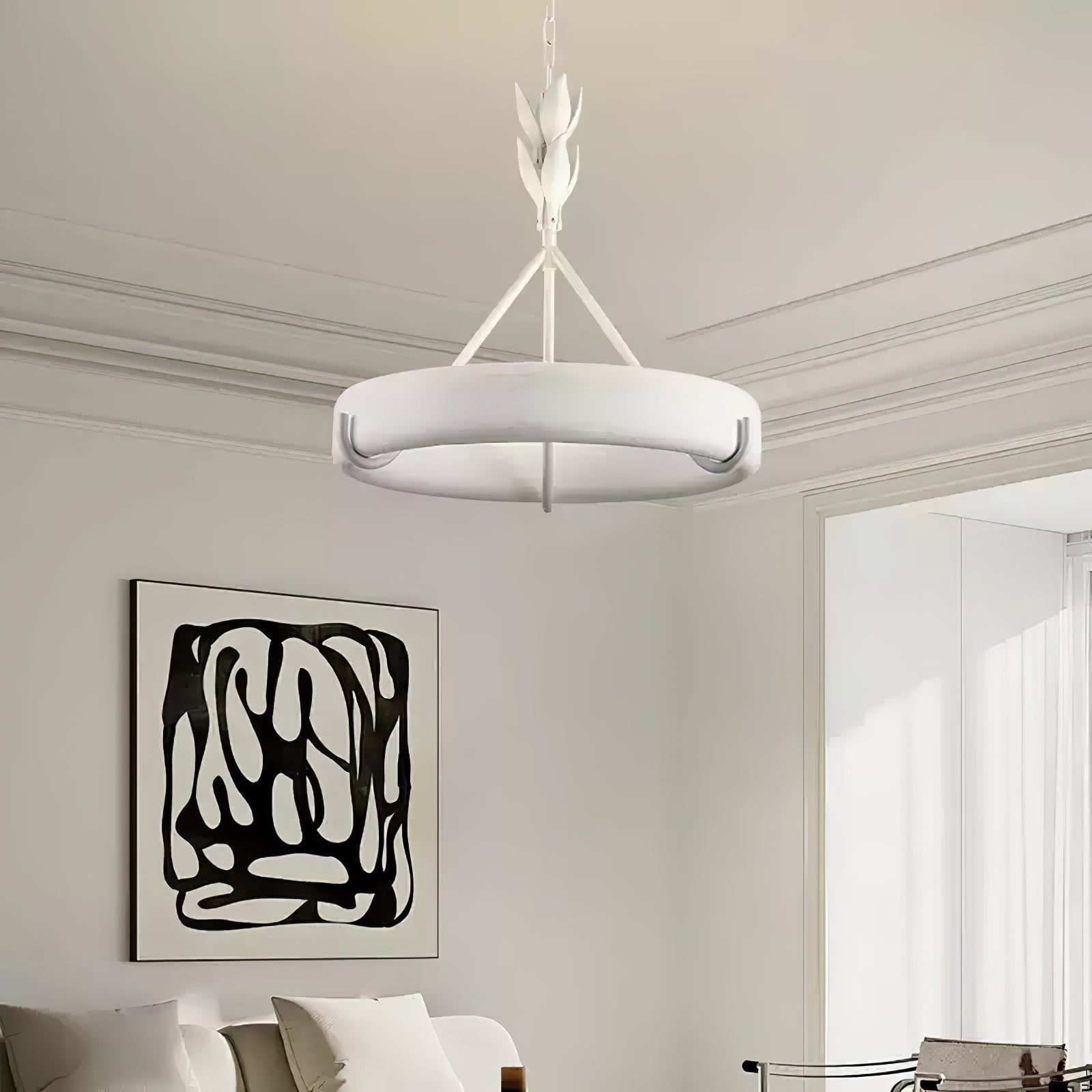 Tinsley Plaster Chandelier - Letslighting