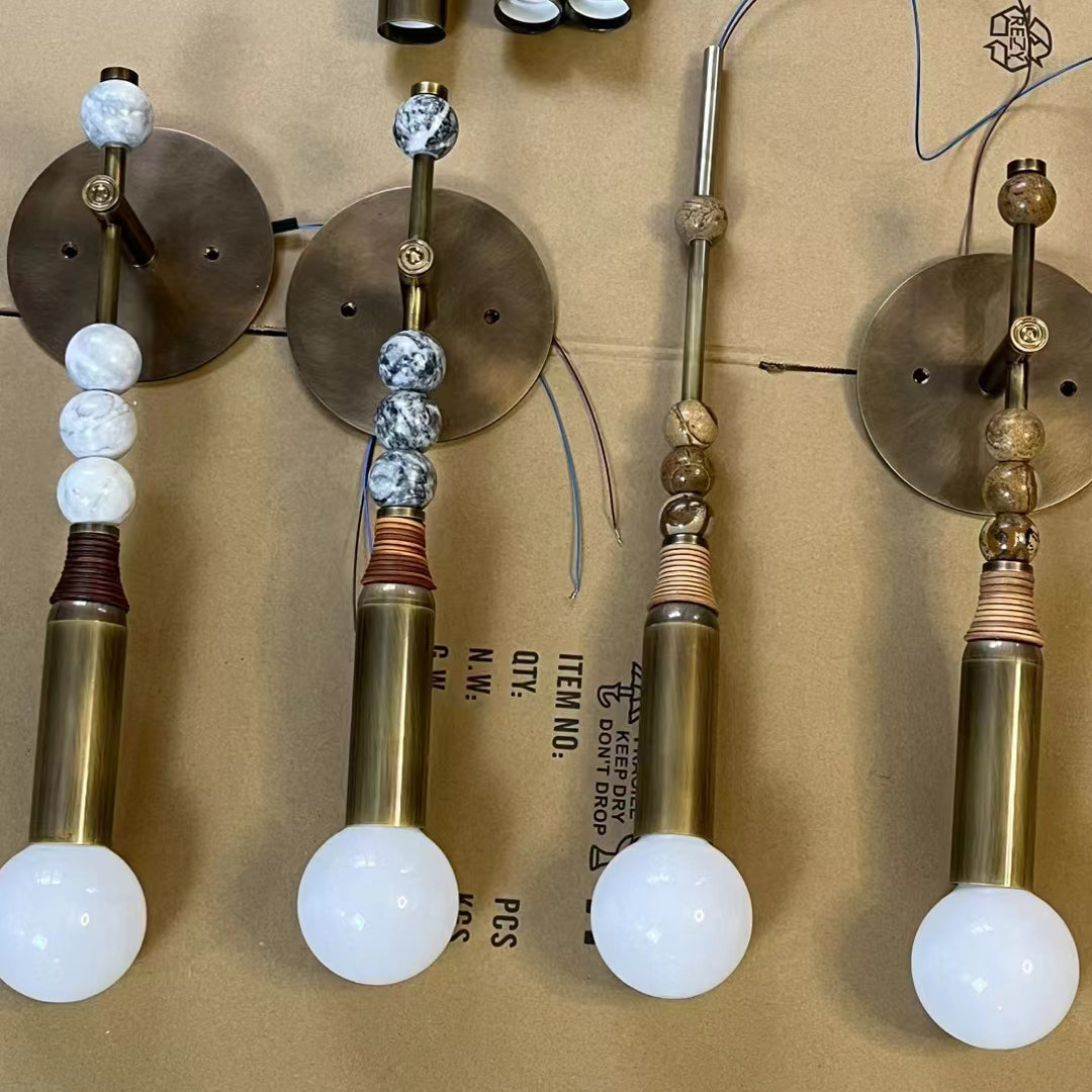 Roma Vintage Wall Lamp Marble