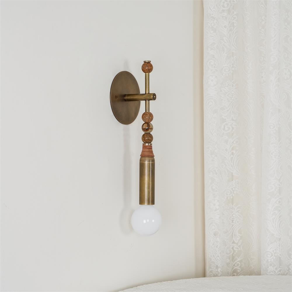 Icarira Modern Minimalist Marble Wall Lamp - Lamp Copper