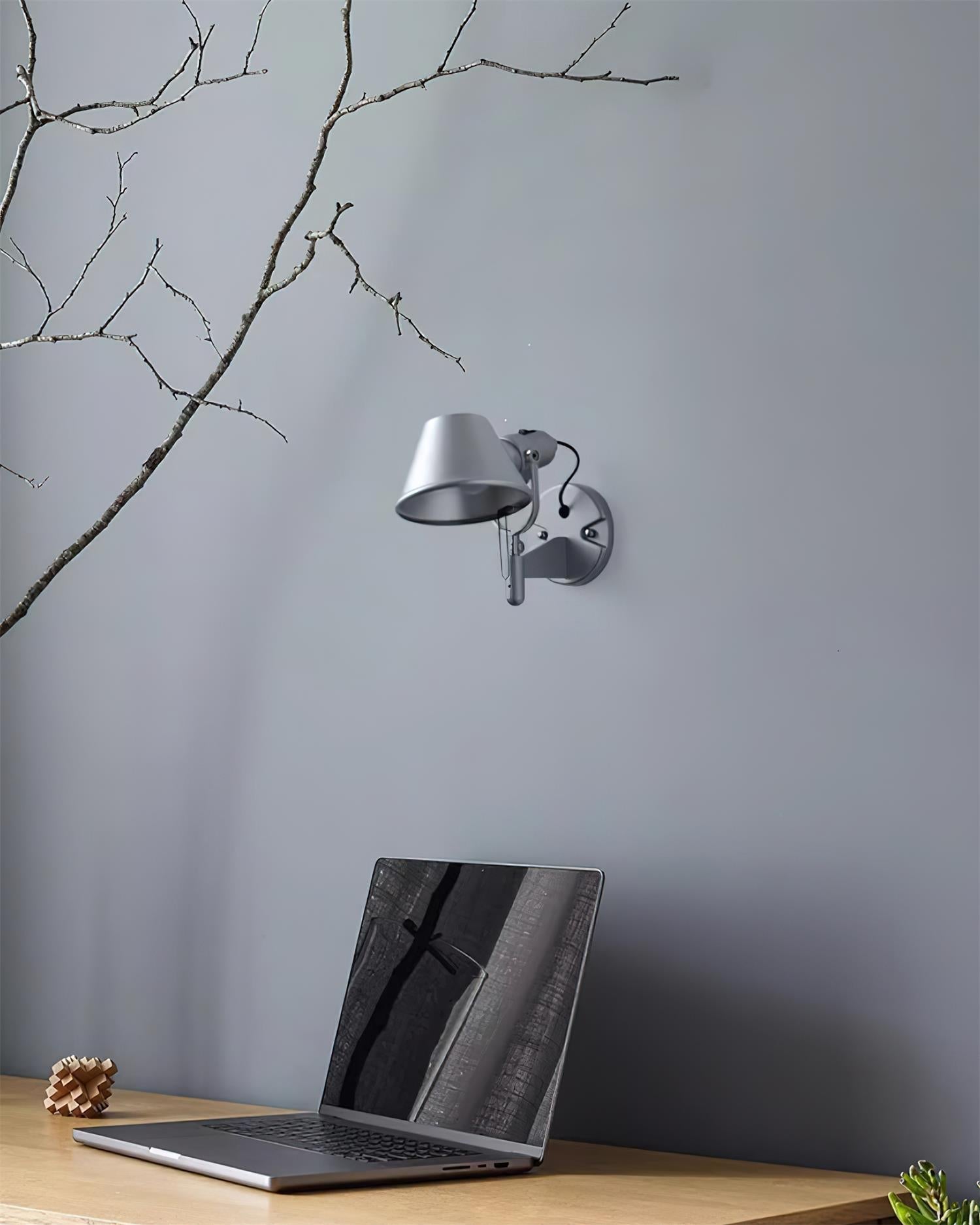 Wall Lamp Metal Body Conical Shade Adjustable Modern Minimalist - Letslighting