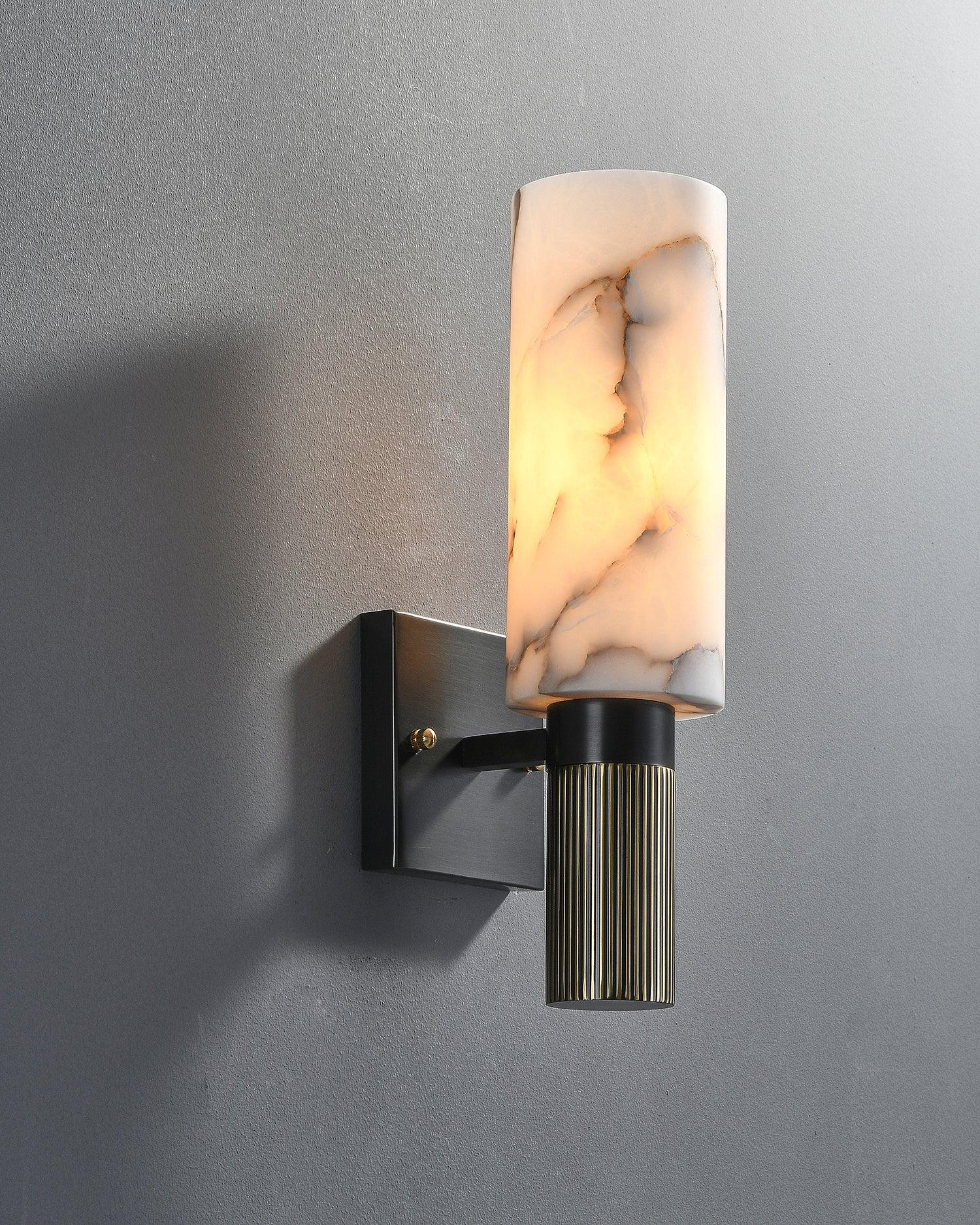Eldric Alabaster Wall Light - Letslighting