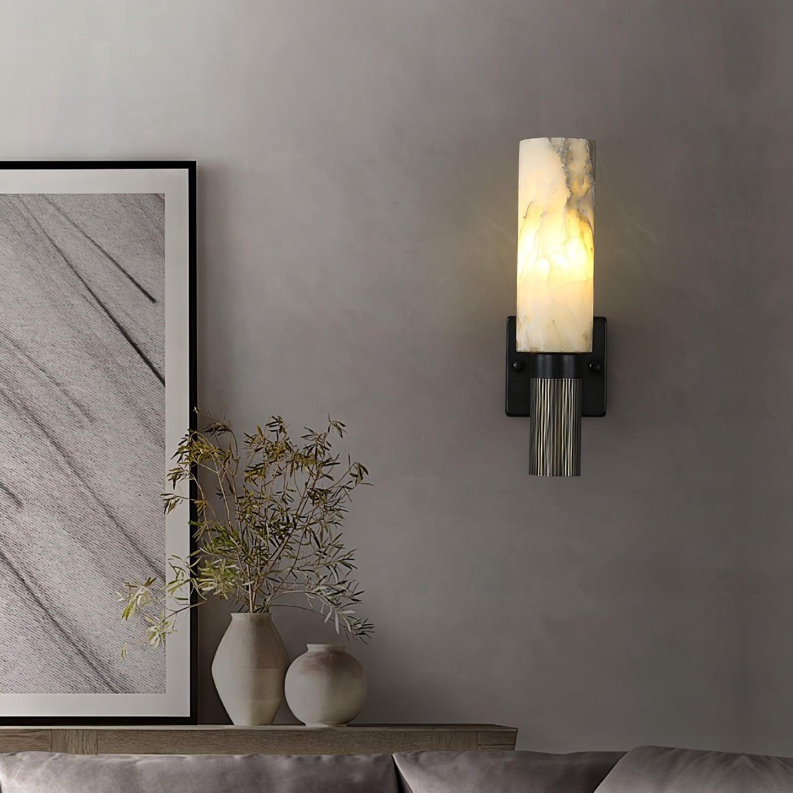 Eldric Alabaster Wall Light - Letslighting