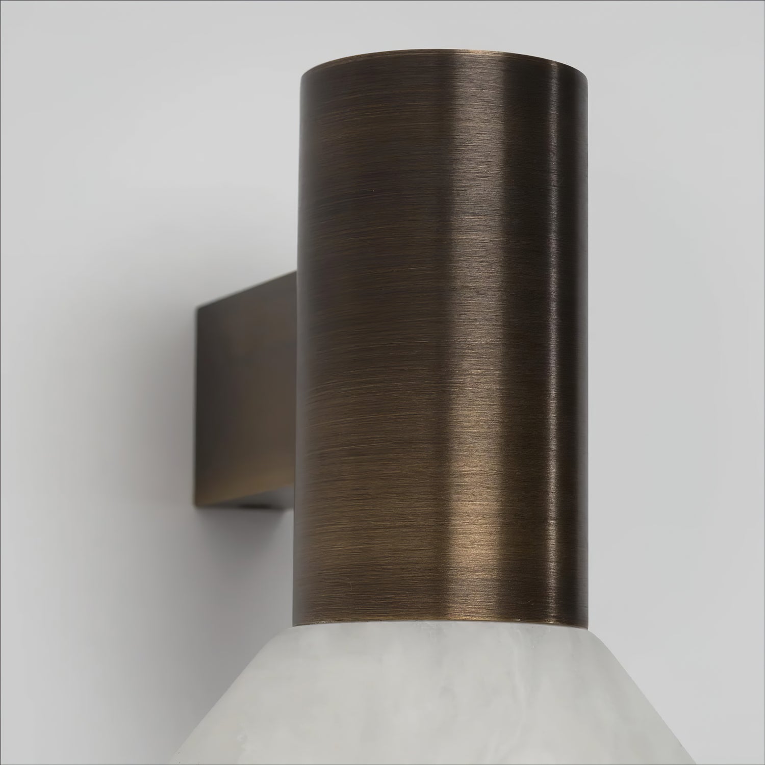 Eurnoria Cone Alabaster Wall Light - Letslighting