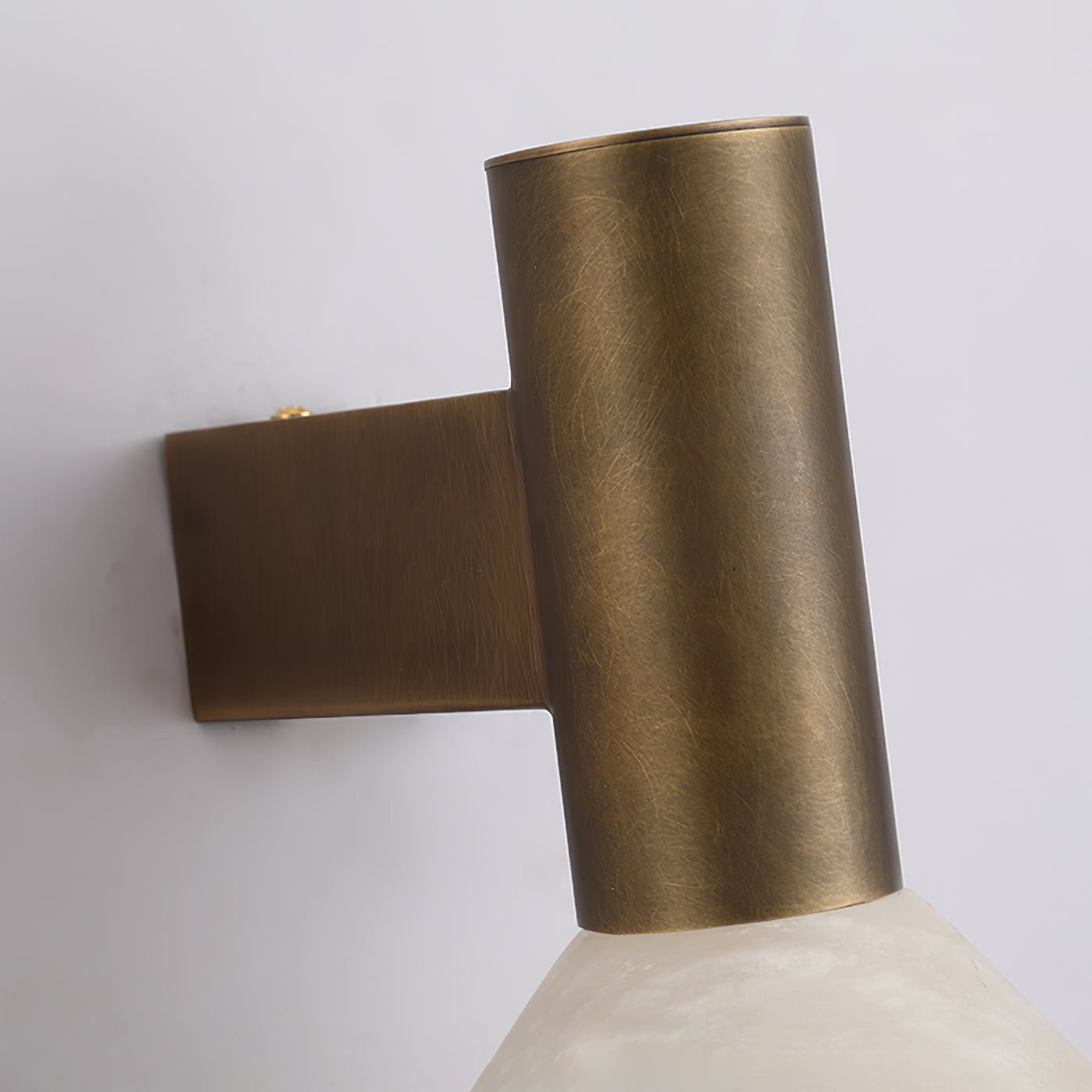 Eurnoria Cone Alabaster Wall Light - Letslighting