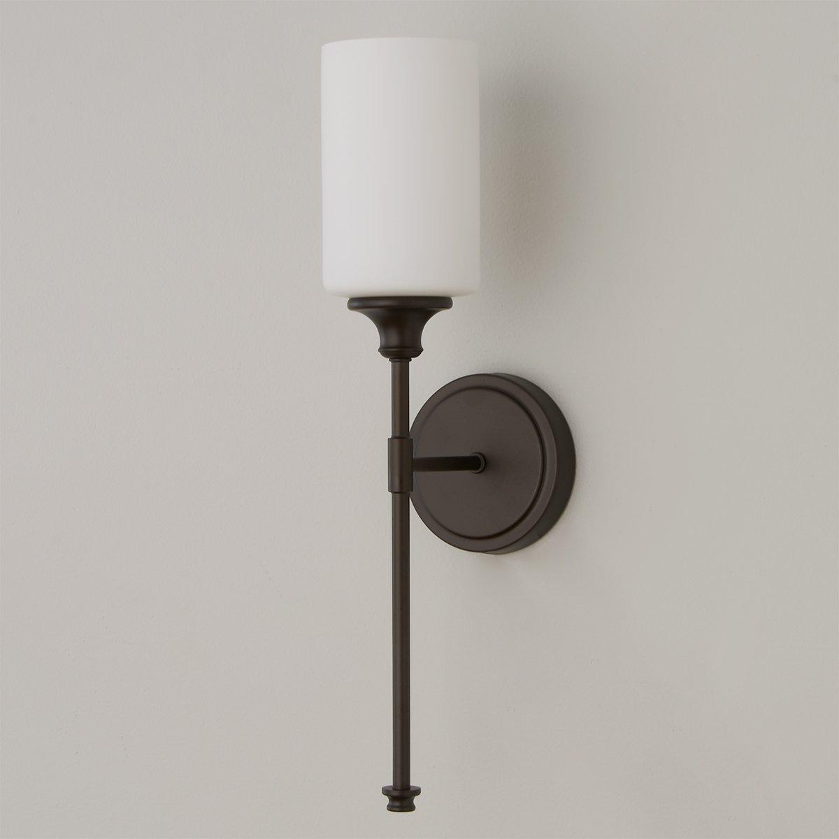Tracie Vintage Industrial Brass Glass Wall Lamp - Lamp Copper
