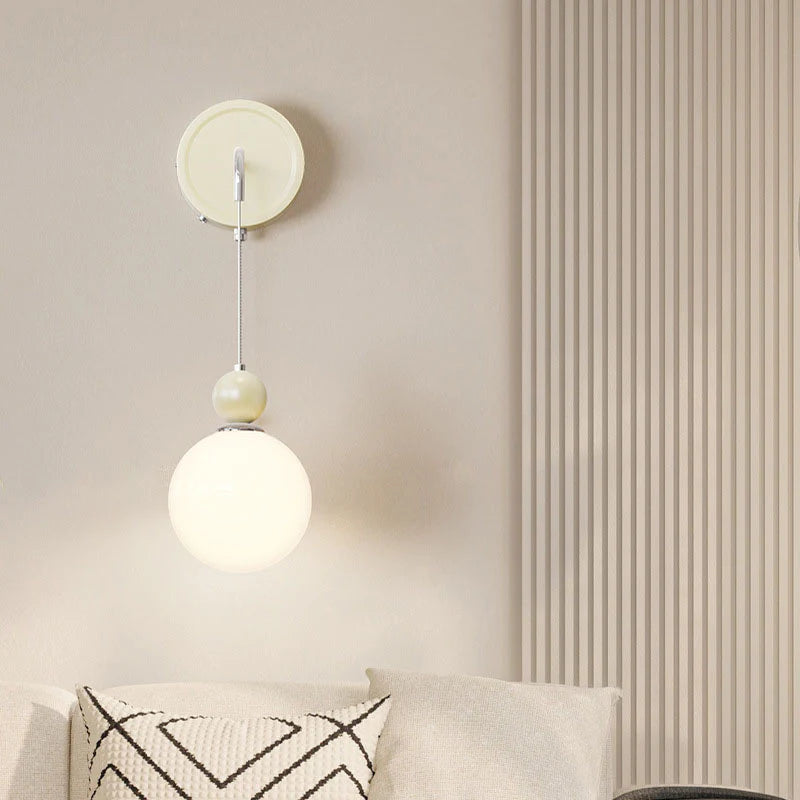 Valentina Moderna Minimalista LED Aplique de Pared Metal Vidrio Estudio